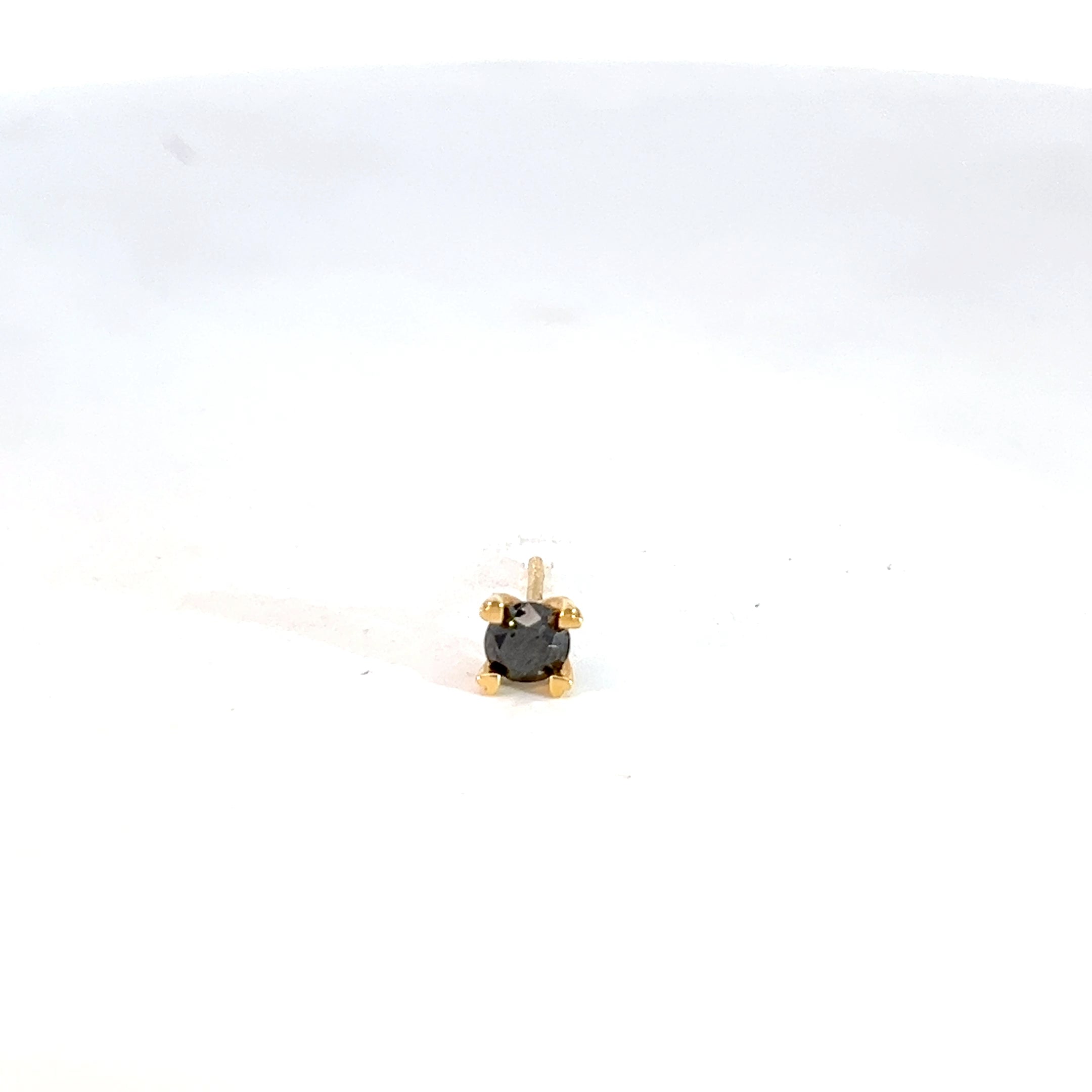 Arete love 4 mm oro amarillo