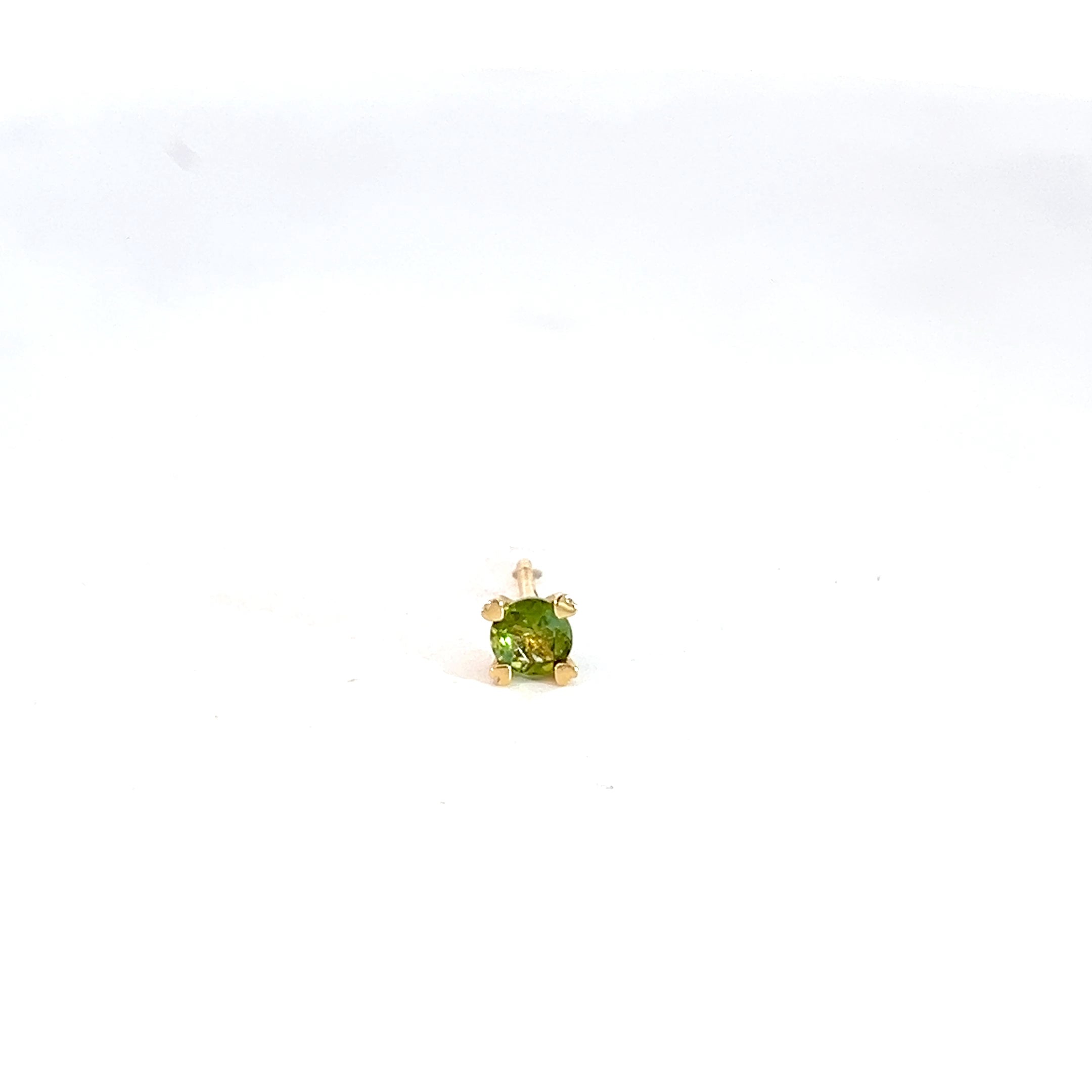 Arete love 4 mm oro amarillo