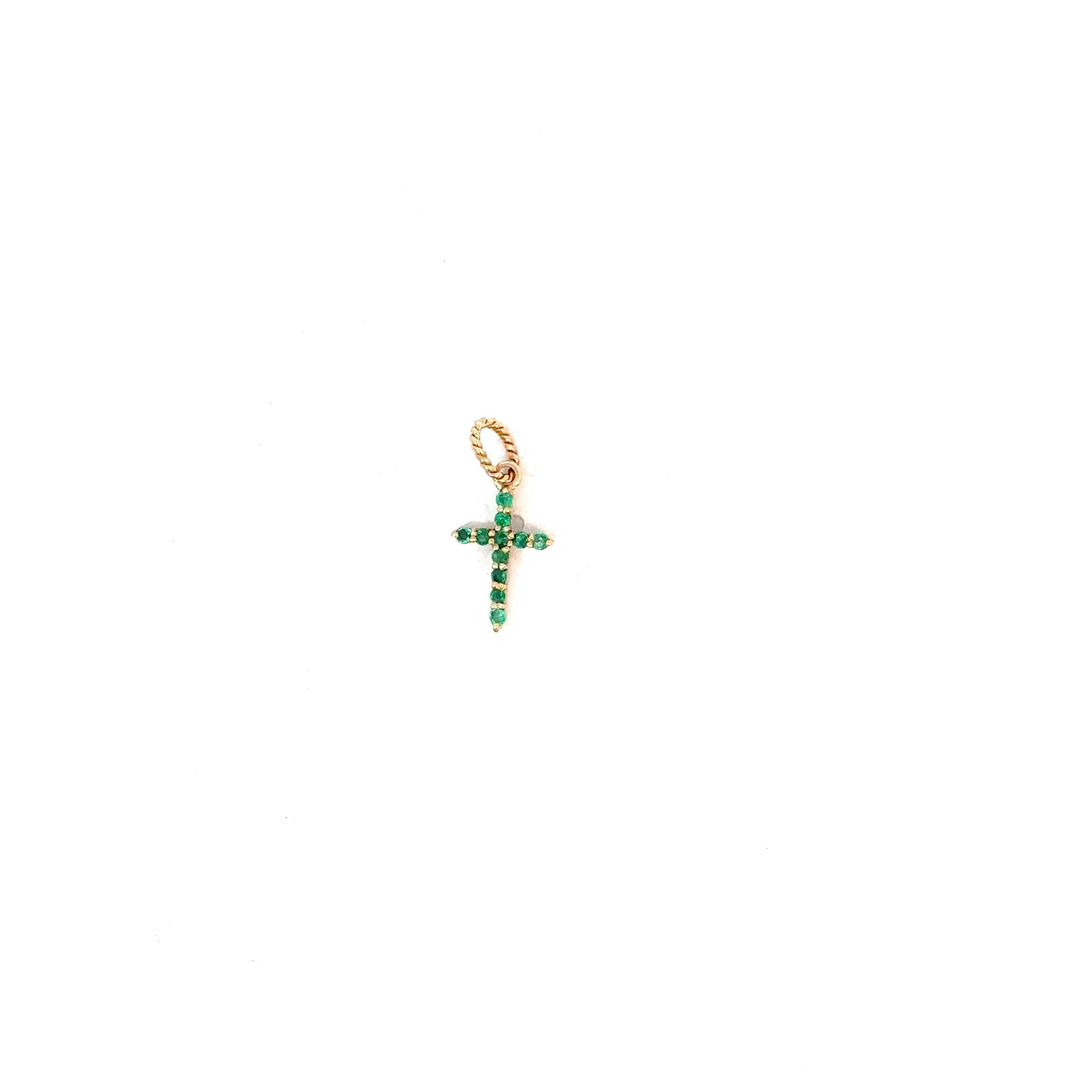 Dije Cruz pequeña mini 1 cm