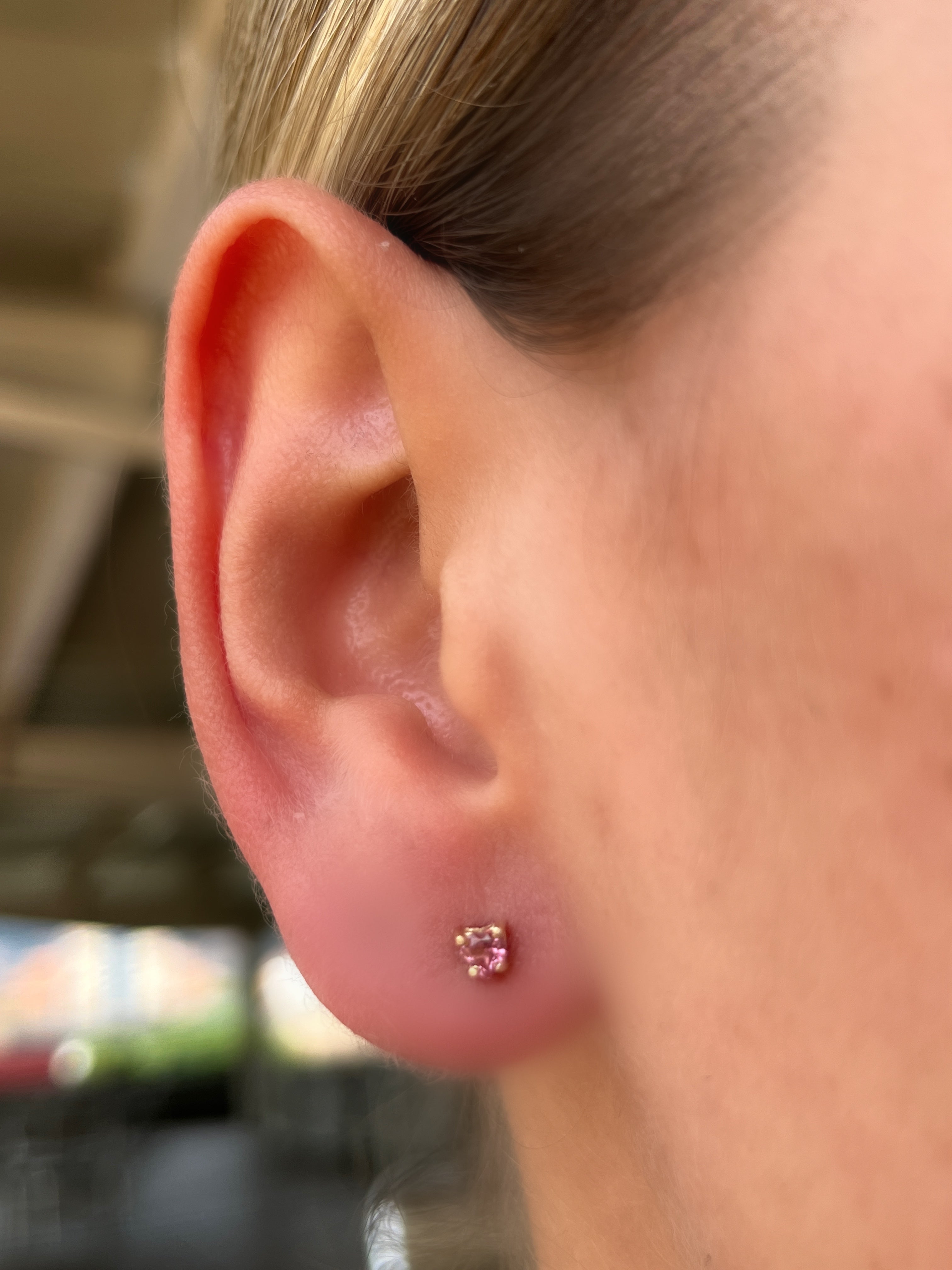 Arete Corazón mini 3 mm