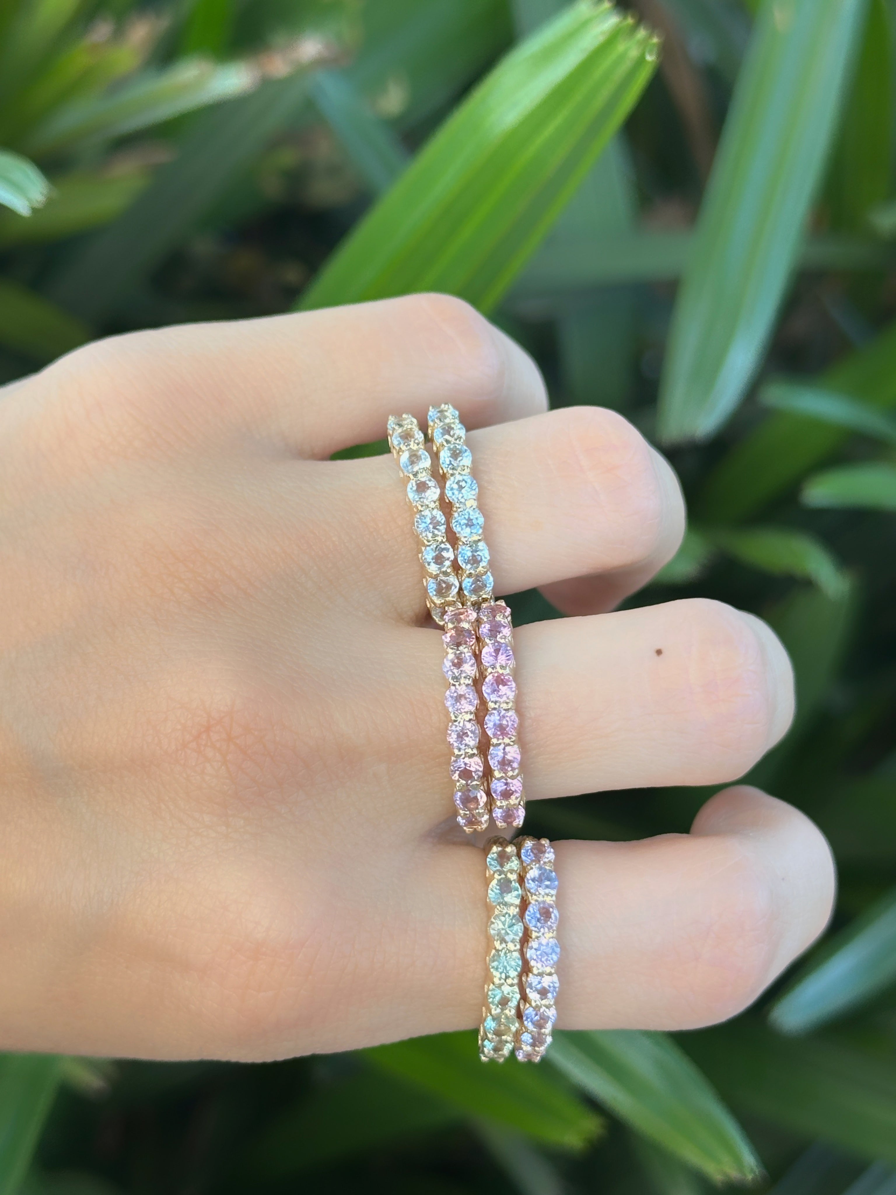 Anillo churumbela 3 mm - Oro Amarillo