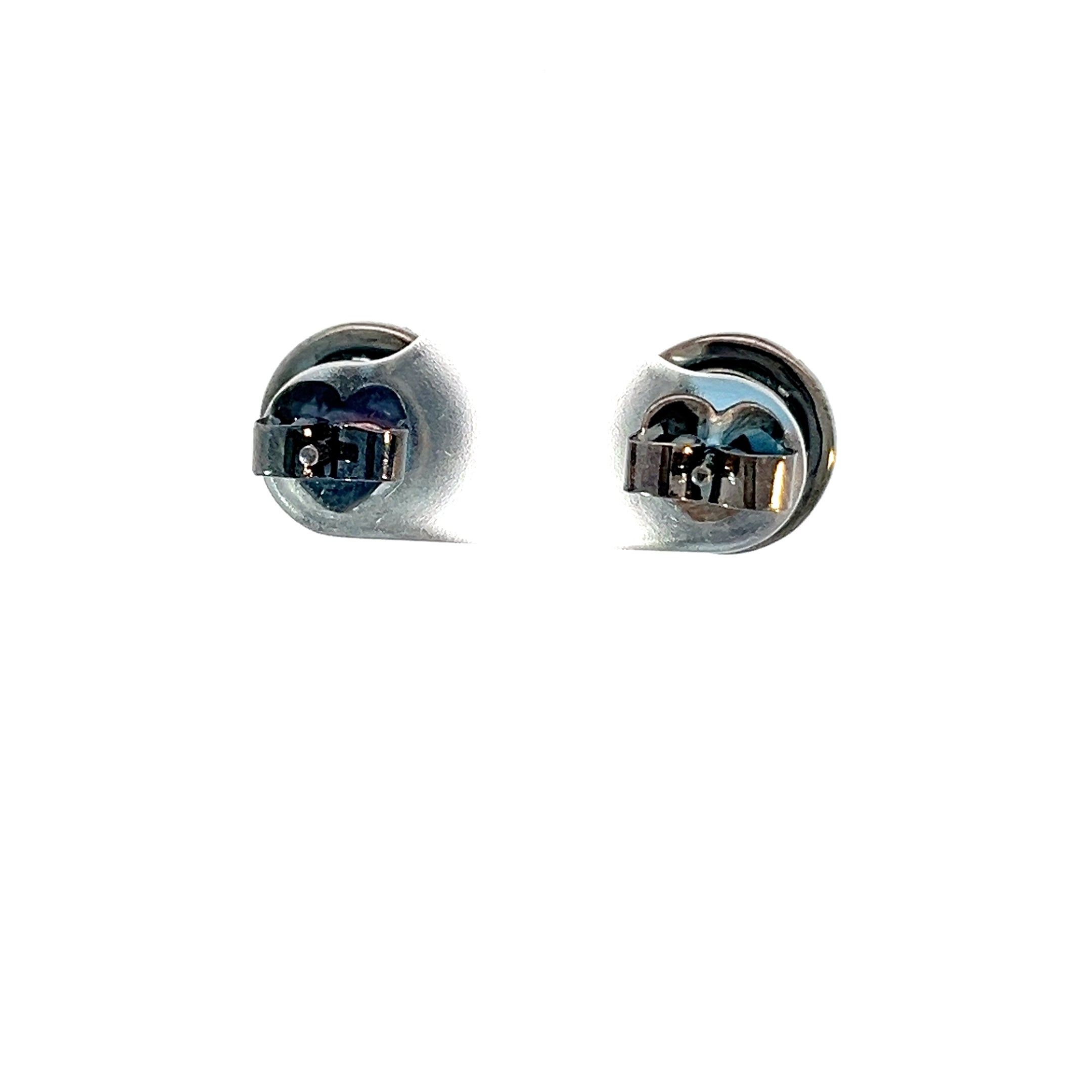 Aretes Topacio London Blue Halo en Esmeraldas