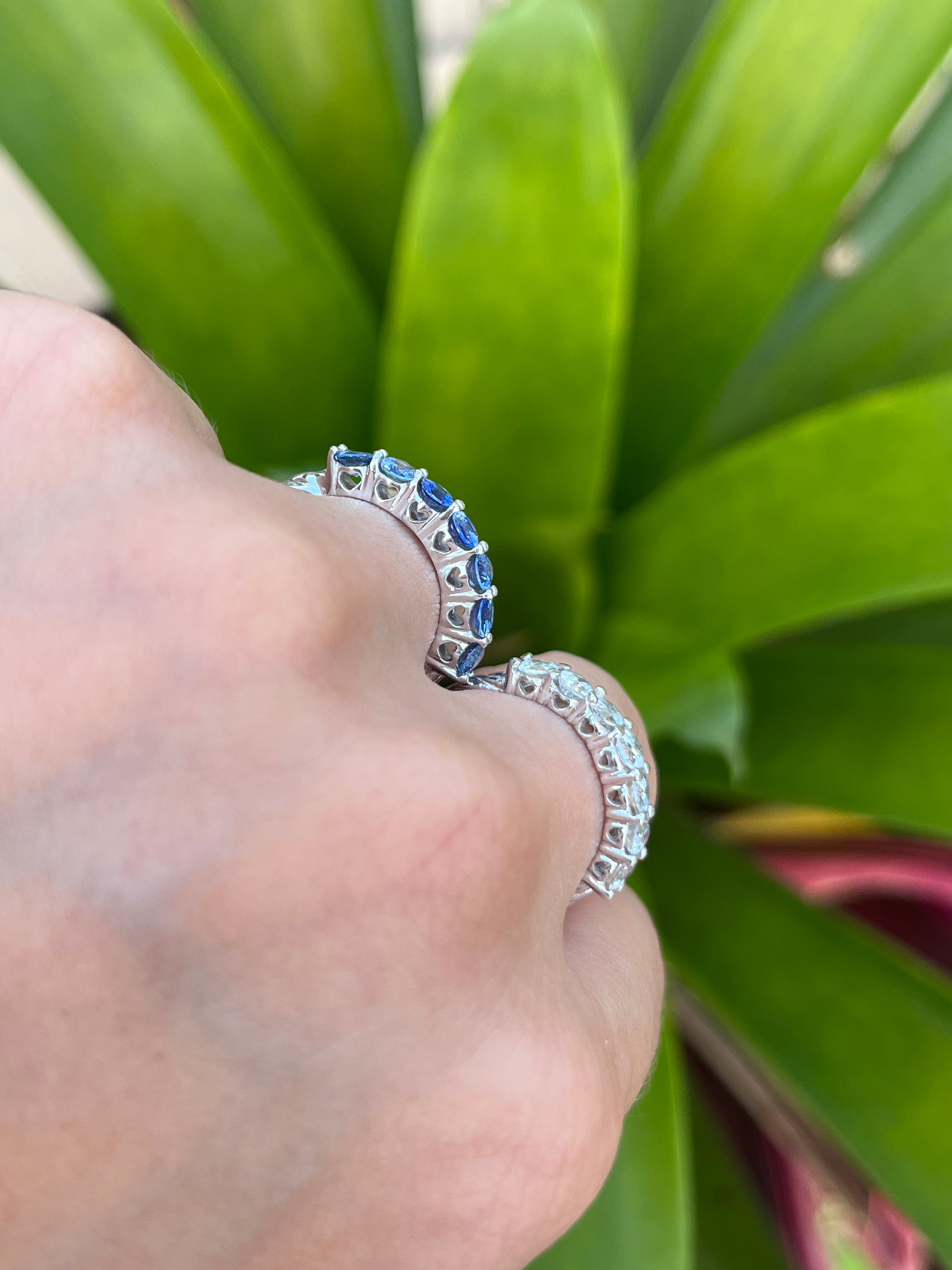 Anillo churumbela oval - Oro Blanco