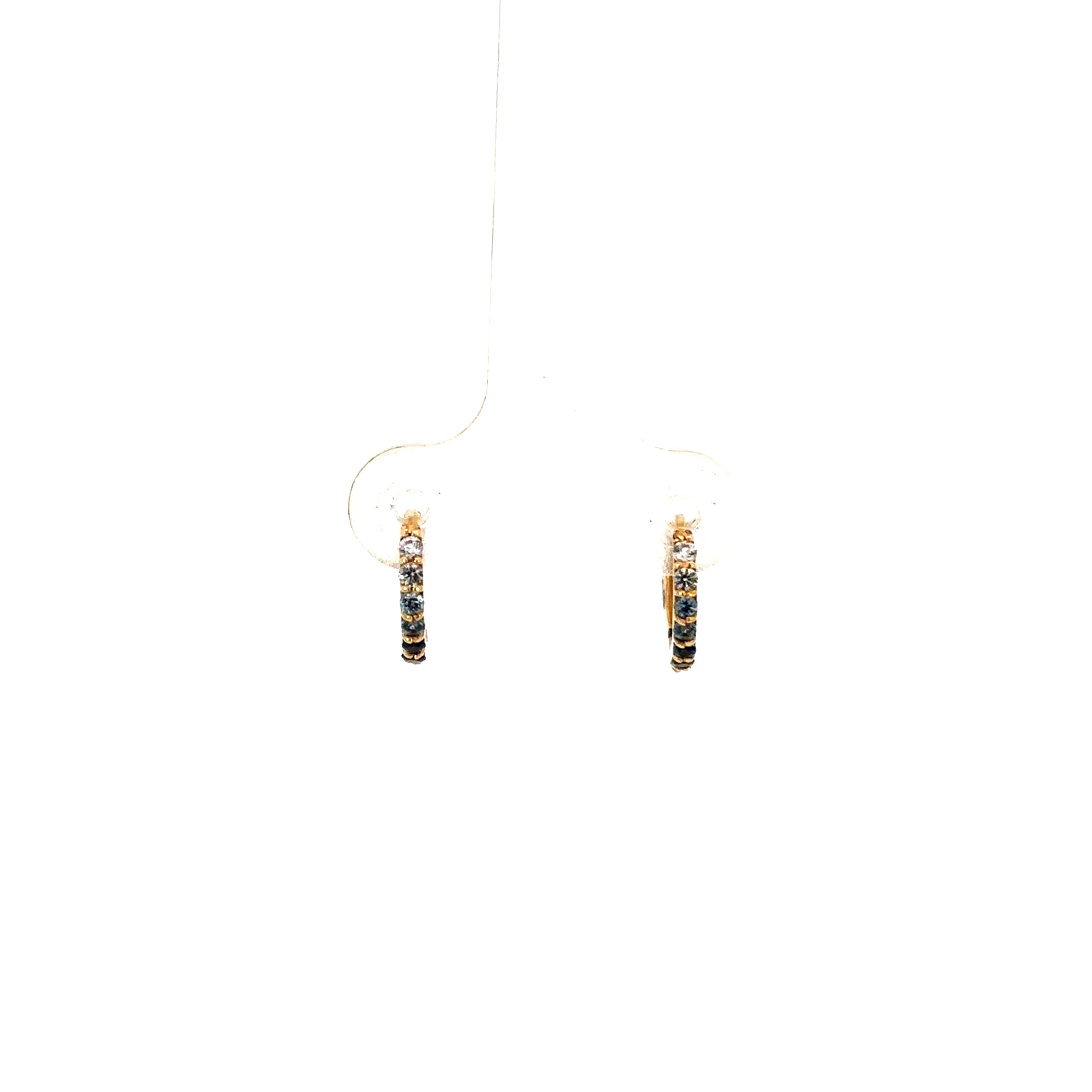 Minihoop oro amarillo 18k