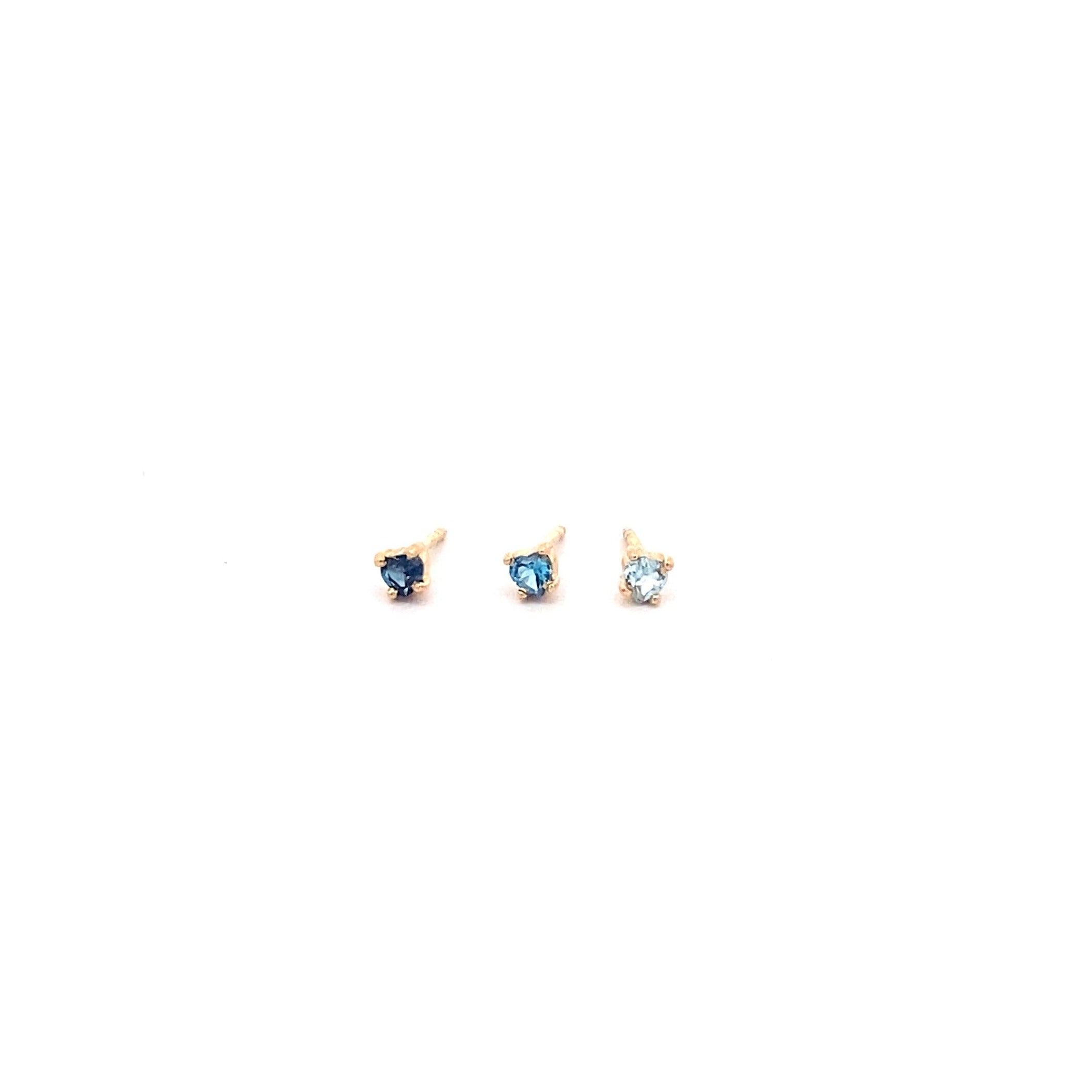 Arete Corazón mini 3 mm