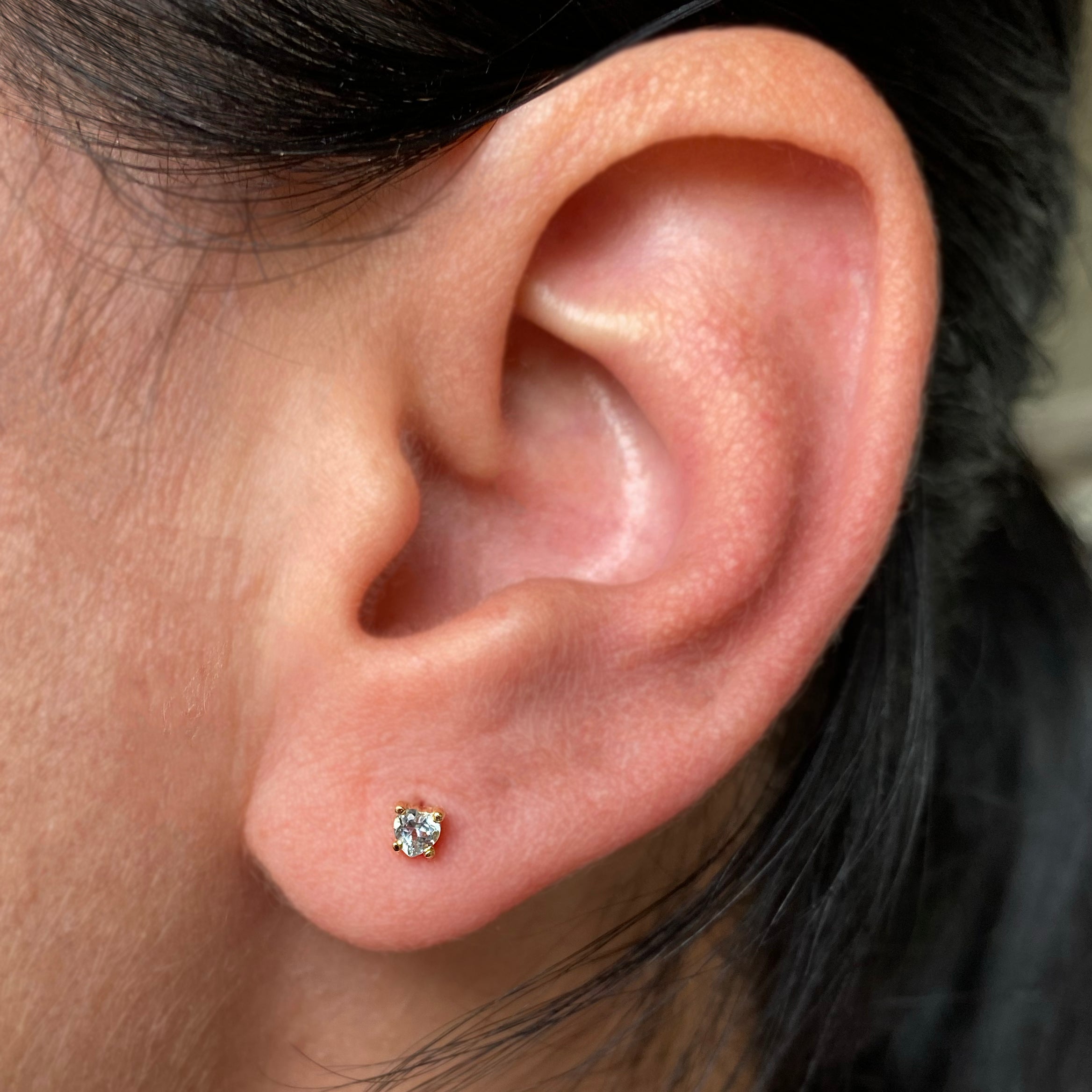 Arete Corazón mini 3 mm