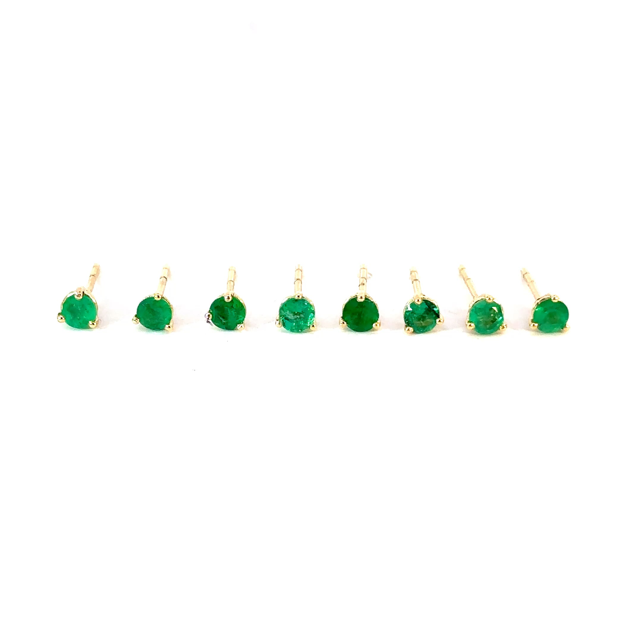Arete esmeralda 4mm redonda por unidad