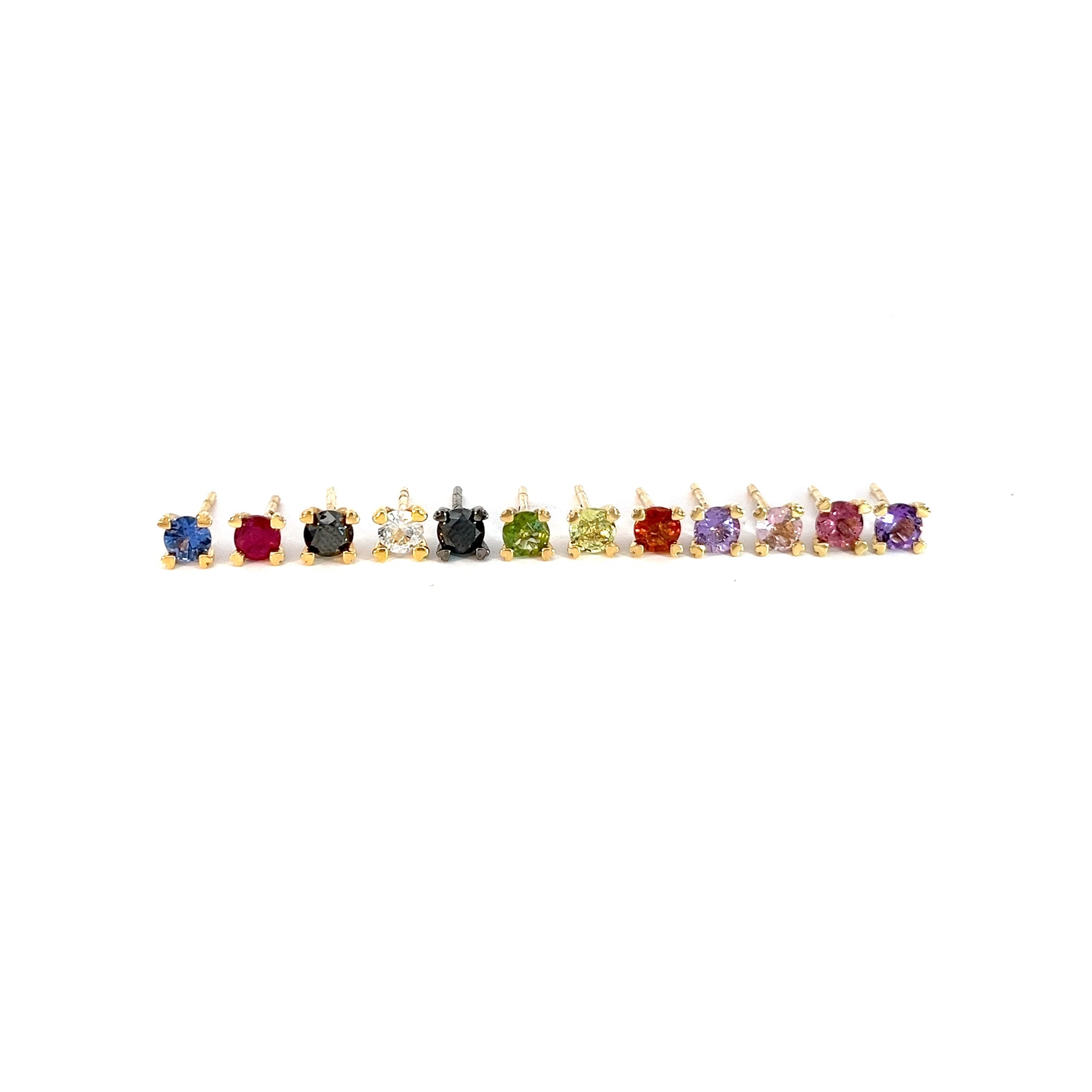 Arete love 4 mm oro amarillo