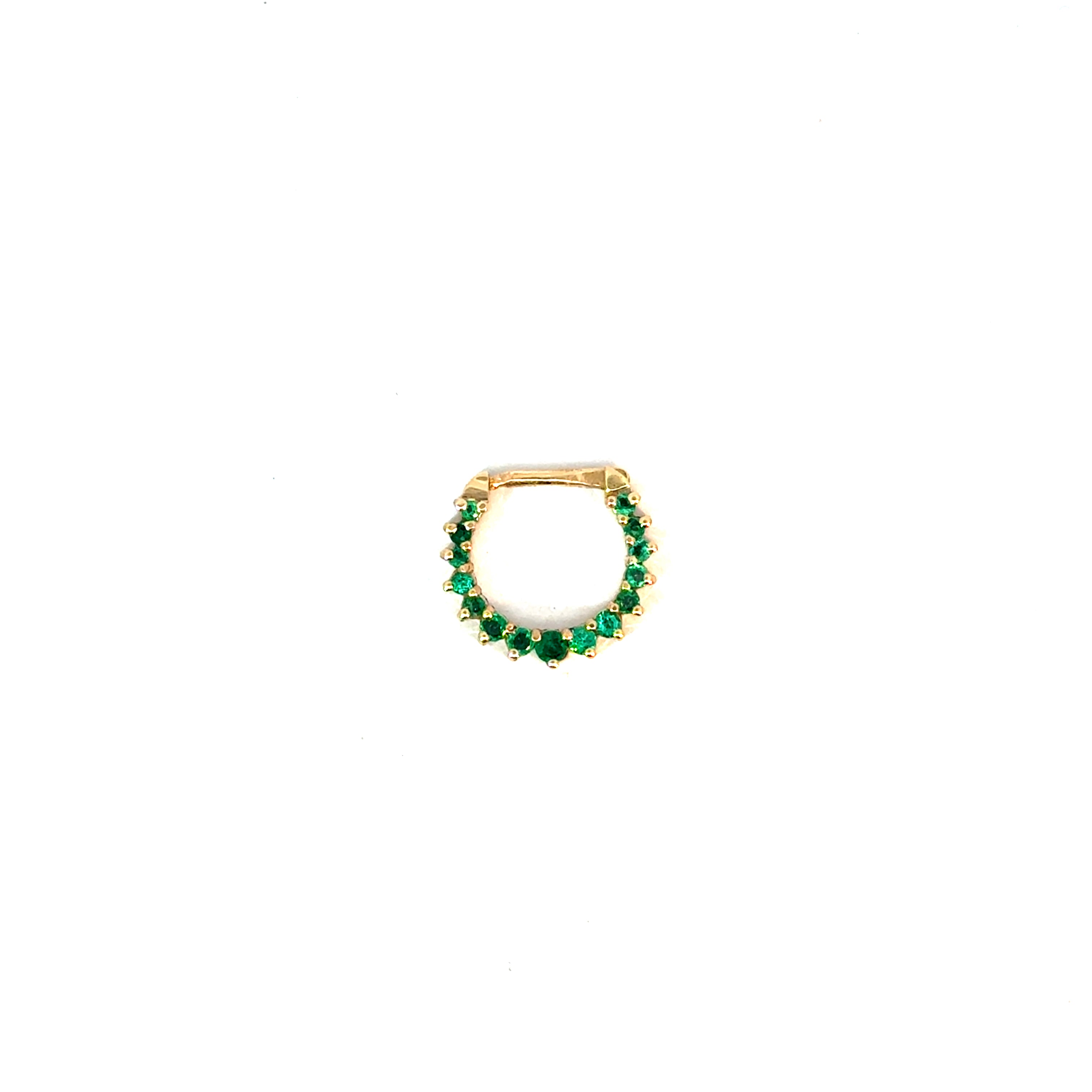 Arete piercing daith esmeraldas OA