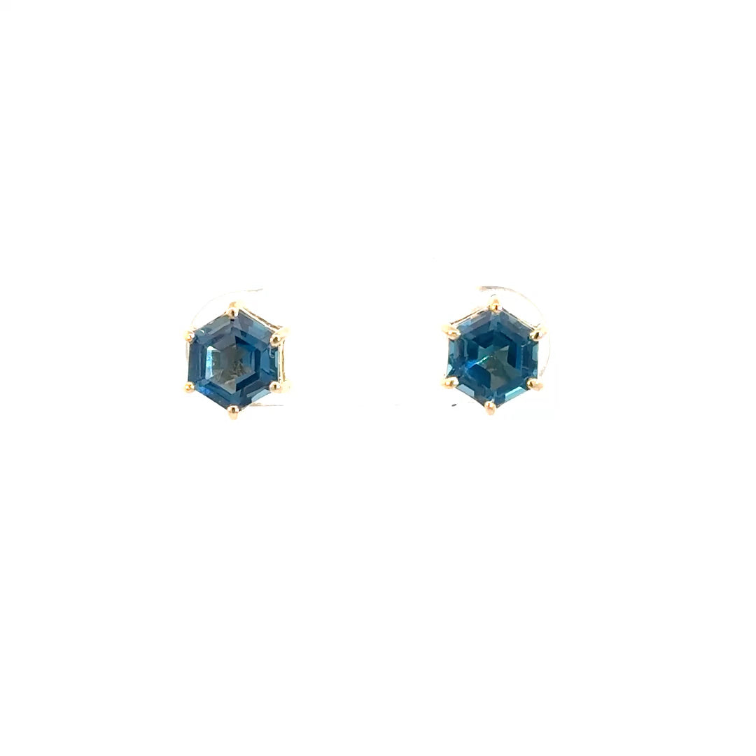 Aretes Prisma panel topacio swiss blue panel 7mm