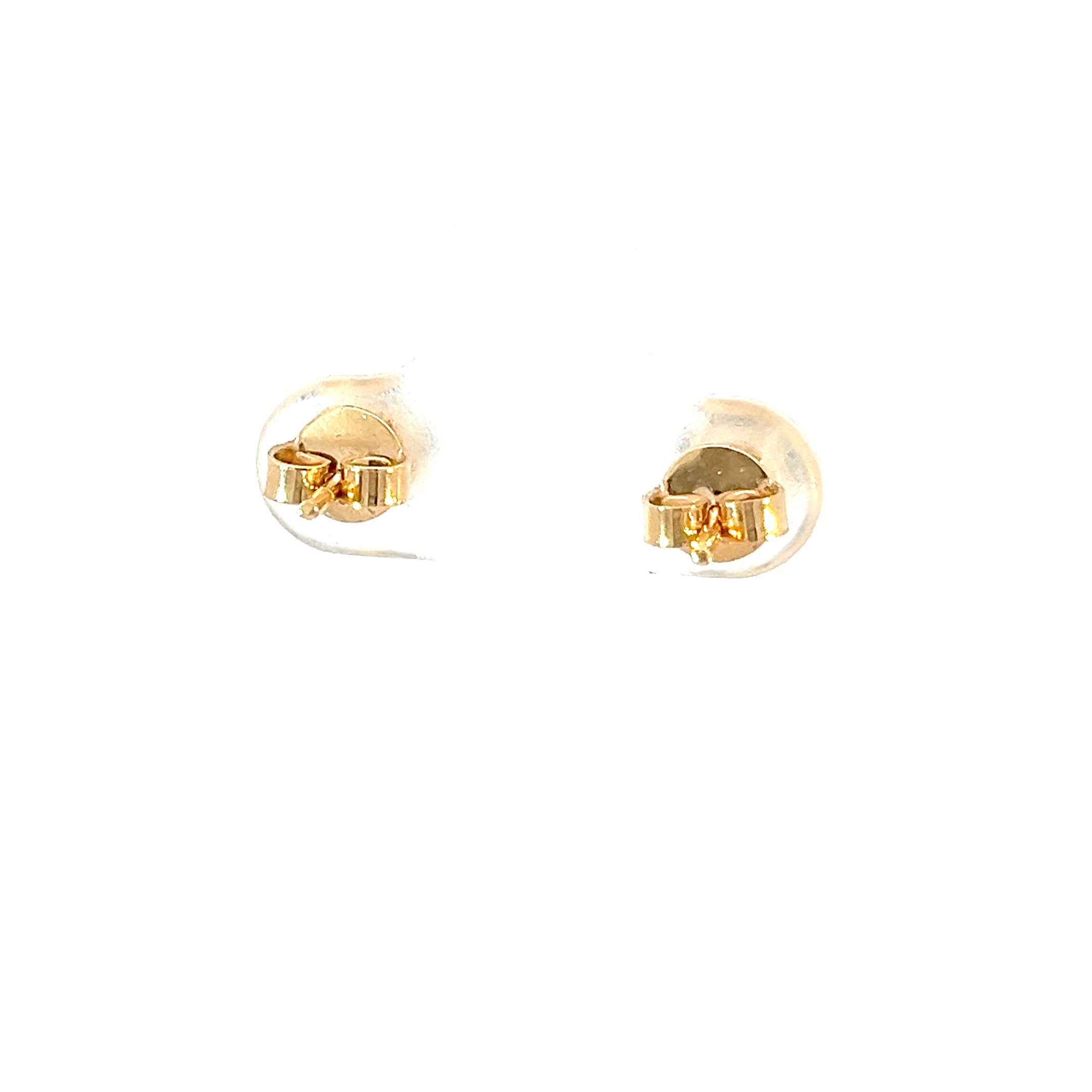 Aretes Flor Topacio London Blue