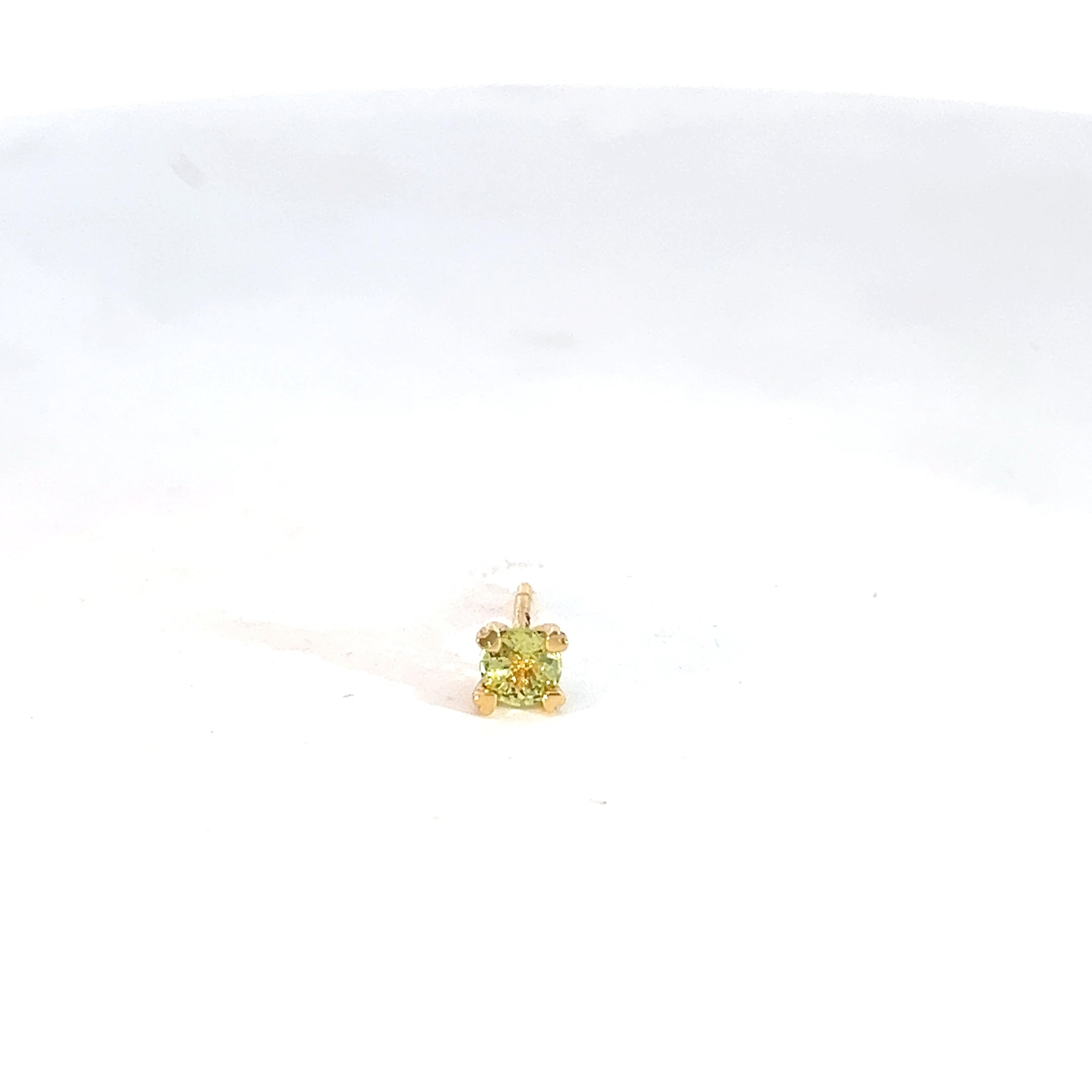 Arete love 4 mm oro amarillo