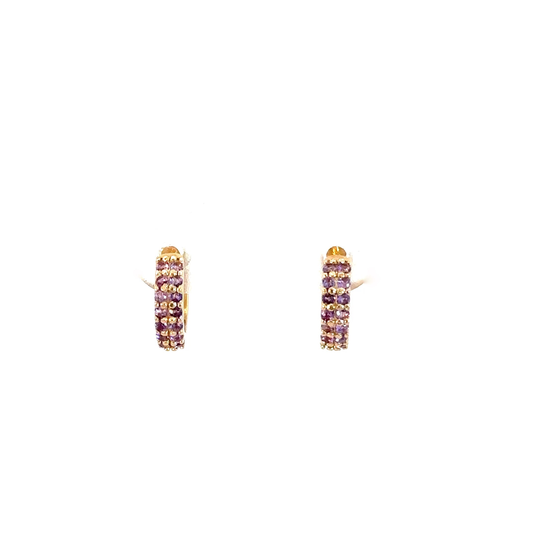 Arete minihoop Amelia oro amarillo