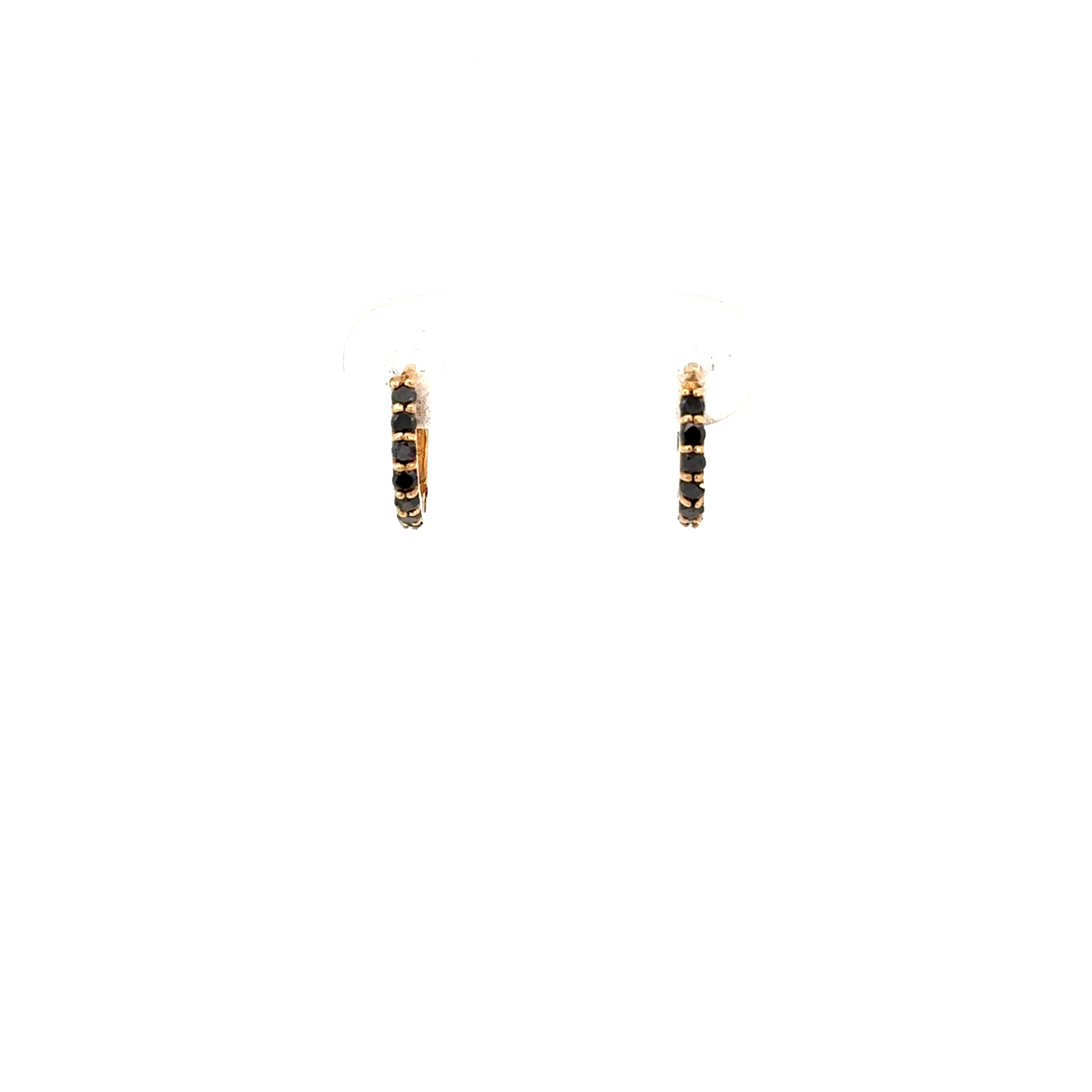 Minihoop oro amarillo 18k