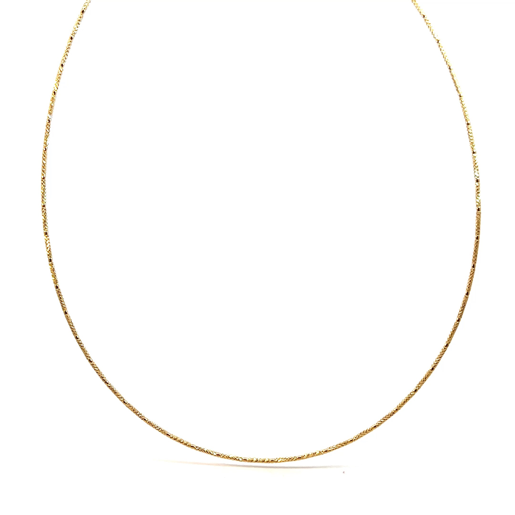 Cadena Aura diamantada - Oro amarillo