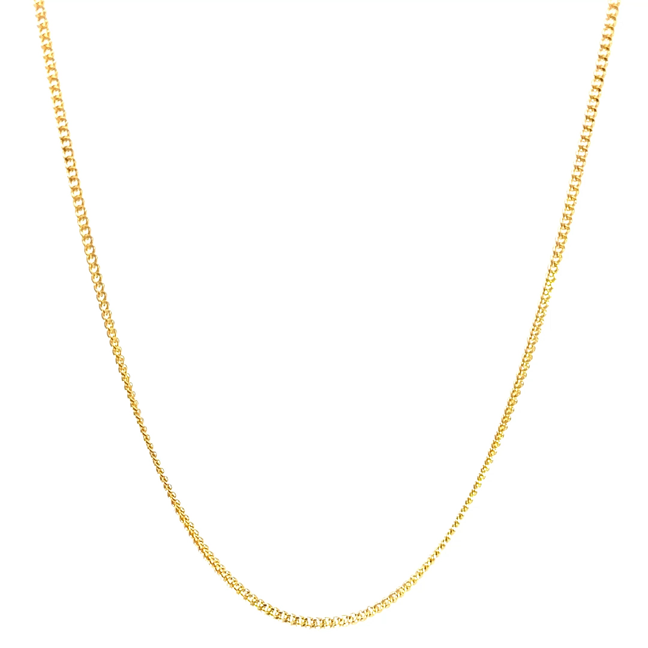 Cadena mini cubana - Oro Amarillo