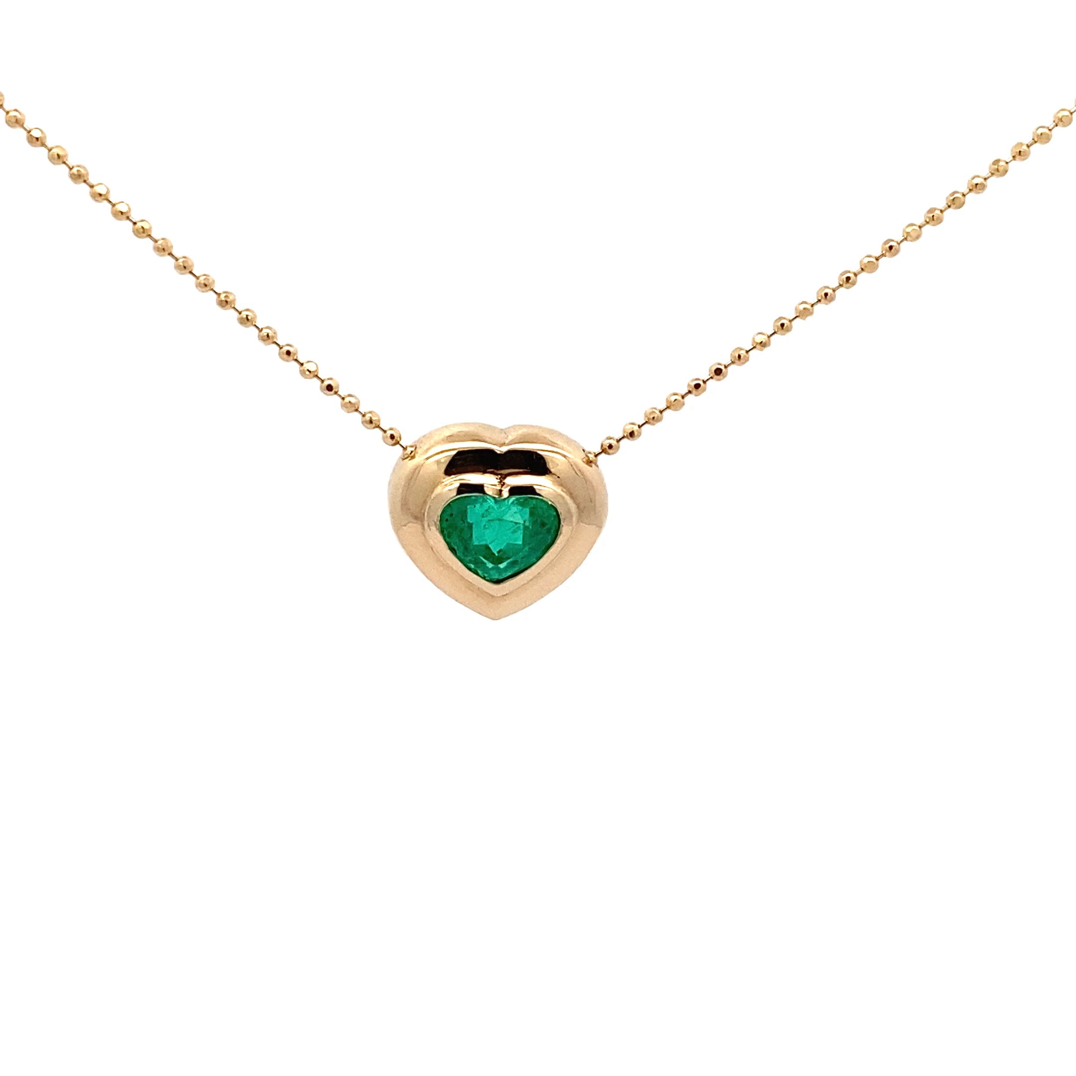 Collar Donna Esmeralda Corazón.