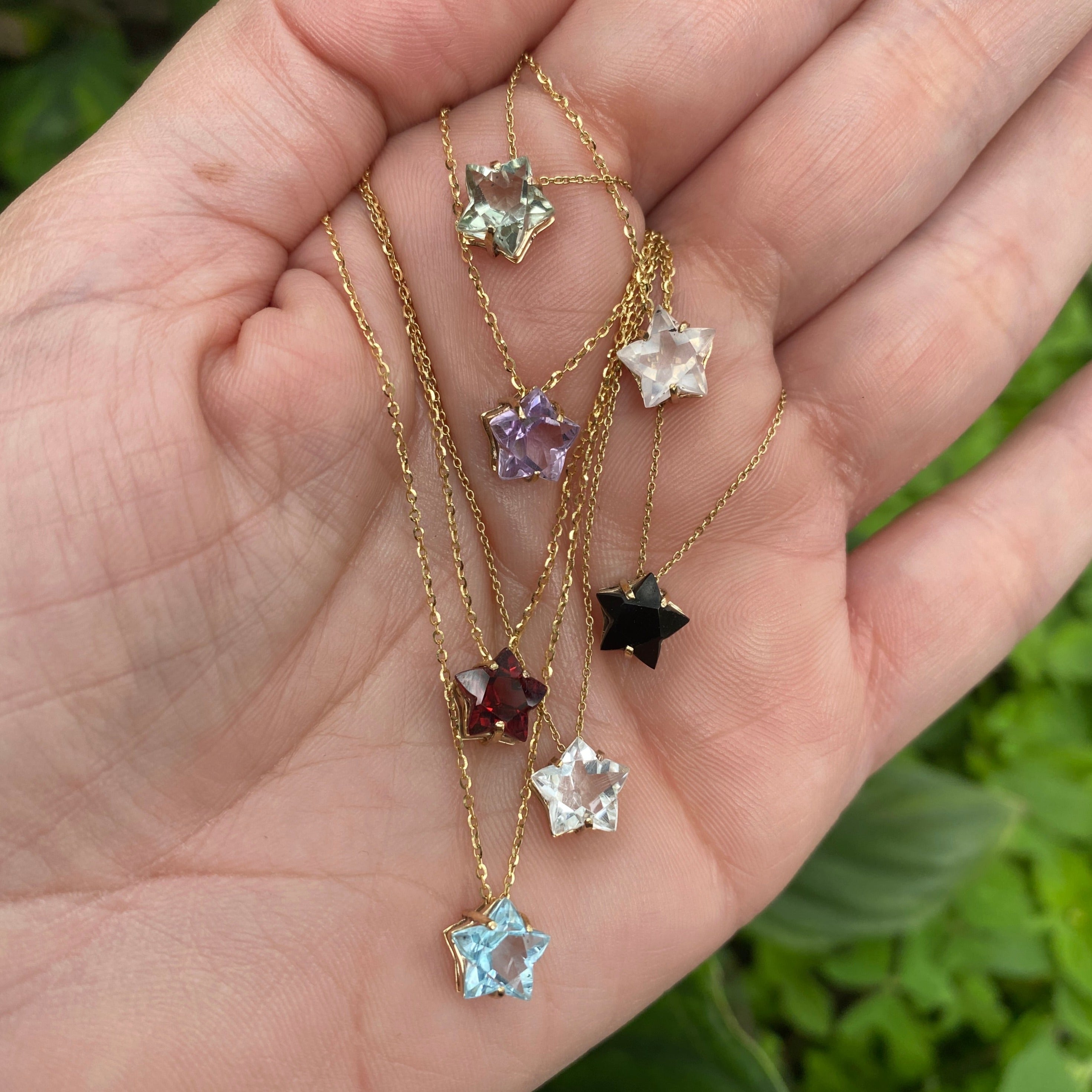 Collar estrella 8 mm