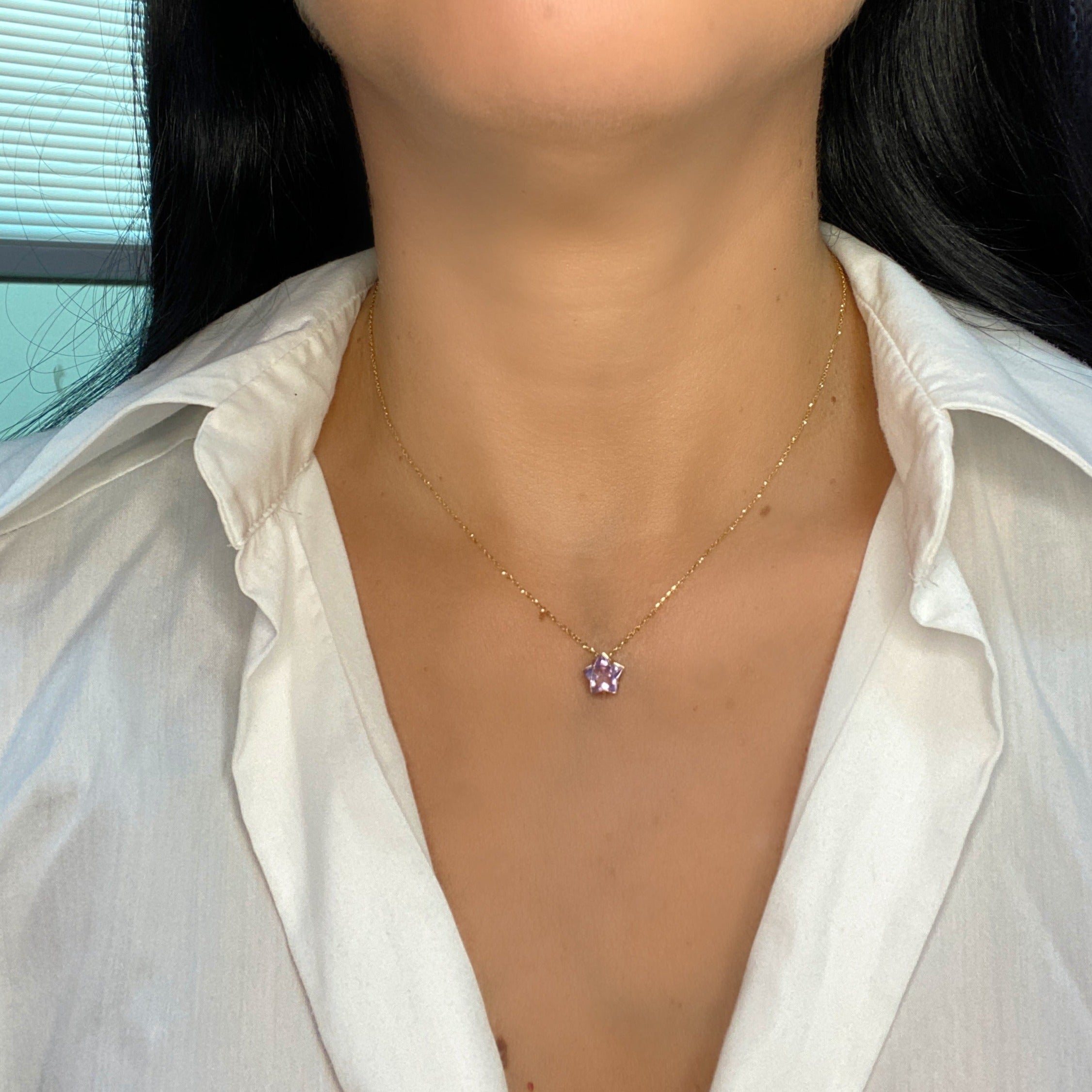 Collar estrella 8 mm