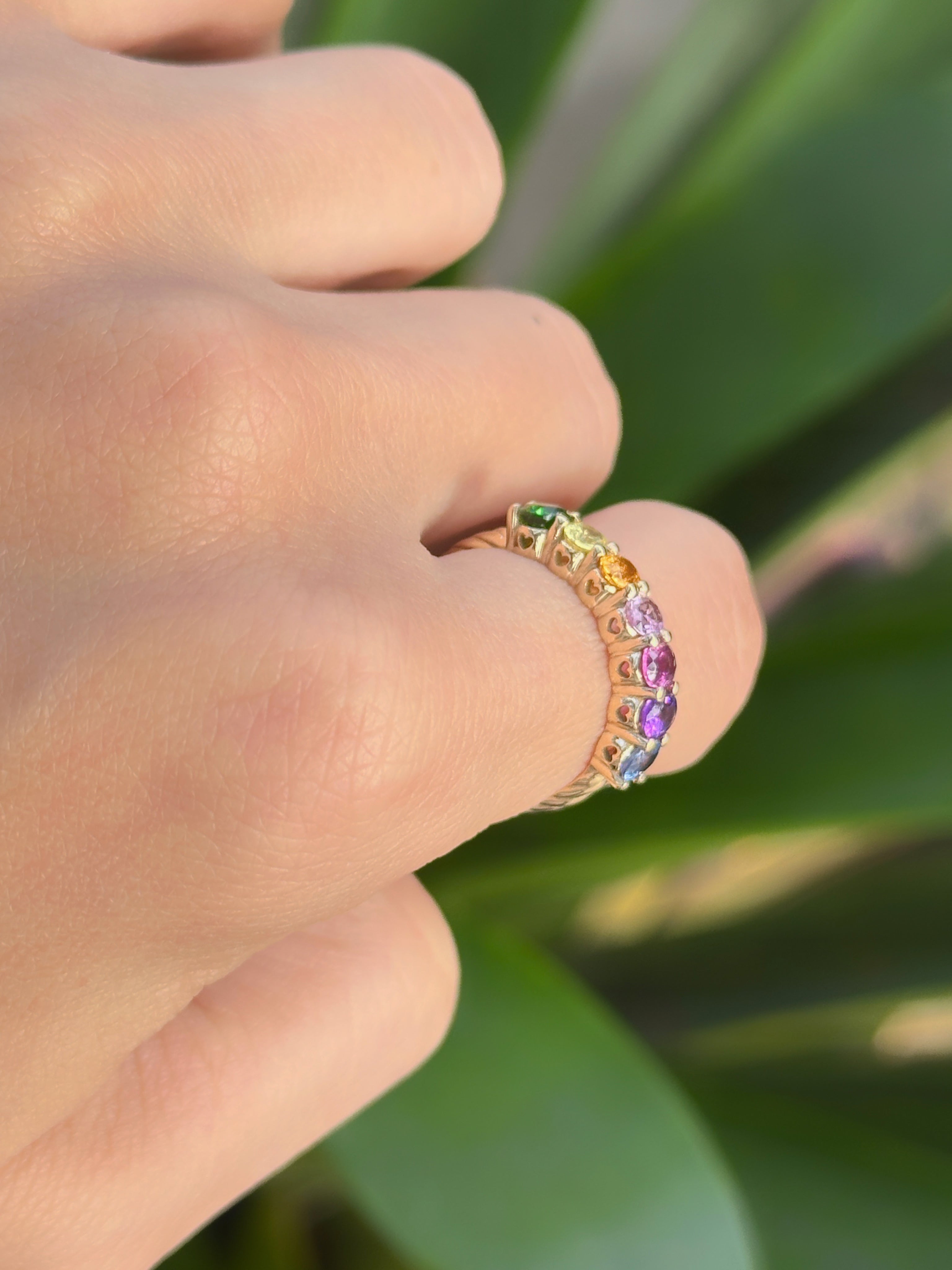 Anillo churumbela Fiesta - Oro Amarillo