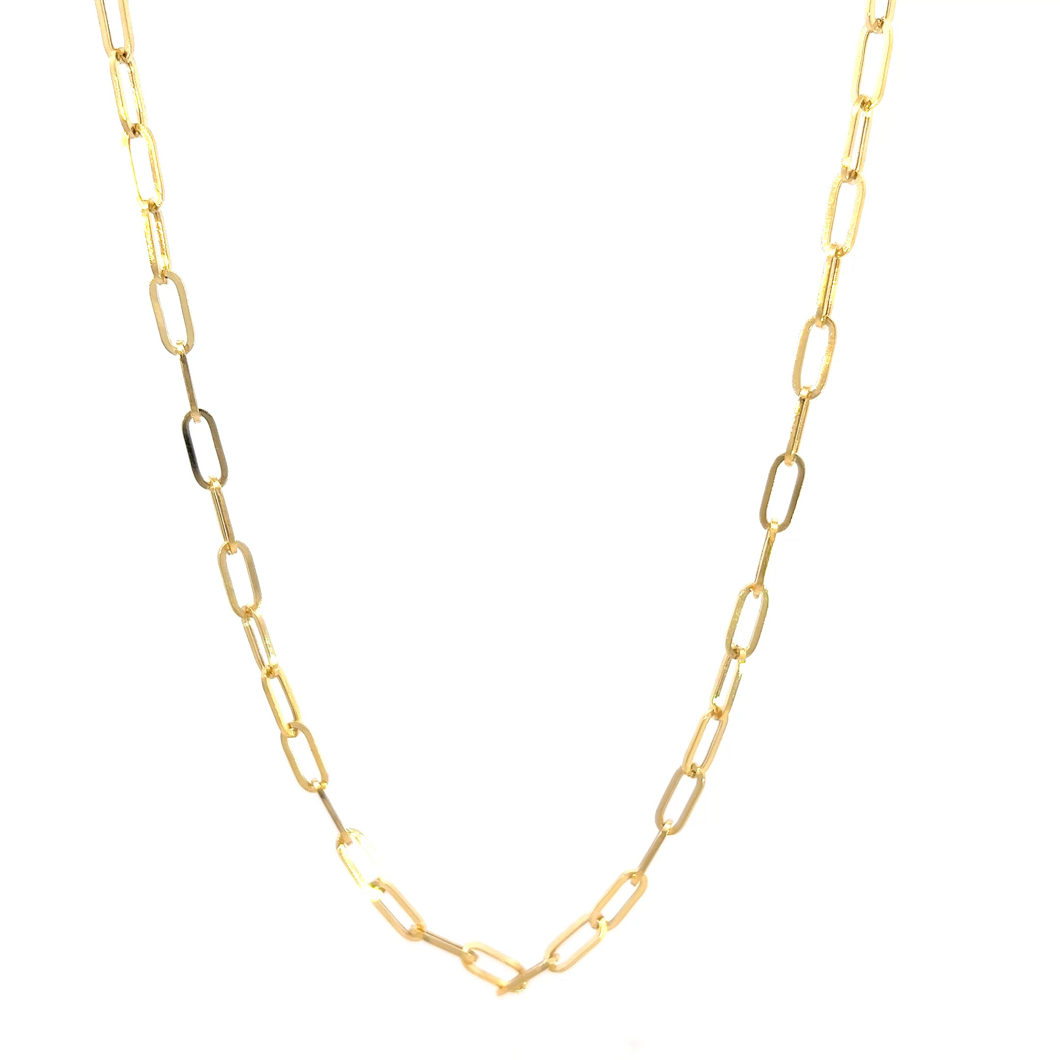 Cadena paper clip Mediano 3 mm - 50 cms