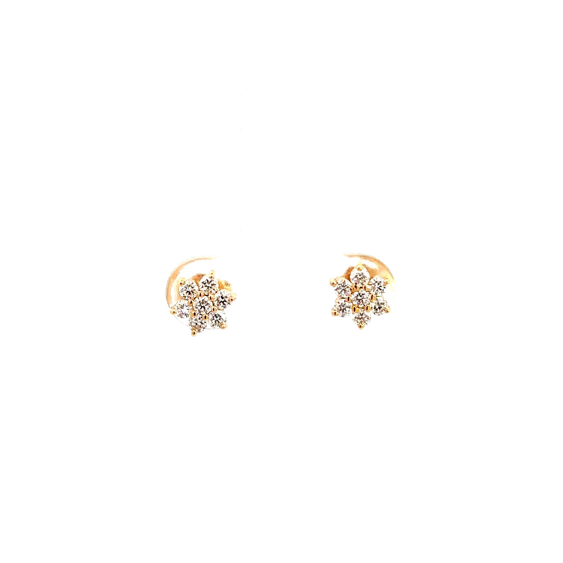 Aretes Margaret Diamante 2mm Oro amarillo