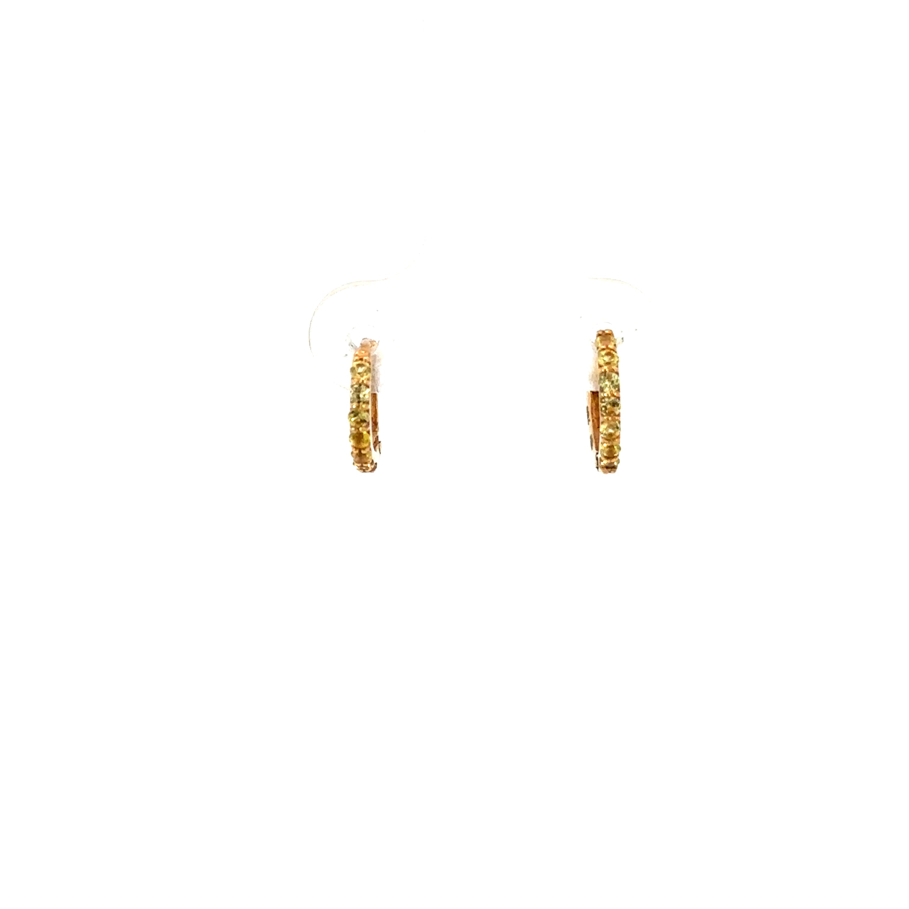 Minihoop oro amarillo 18k