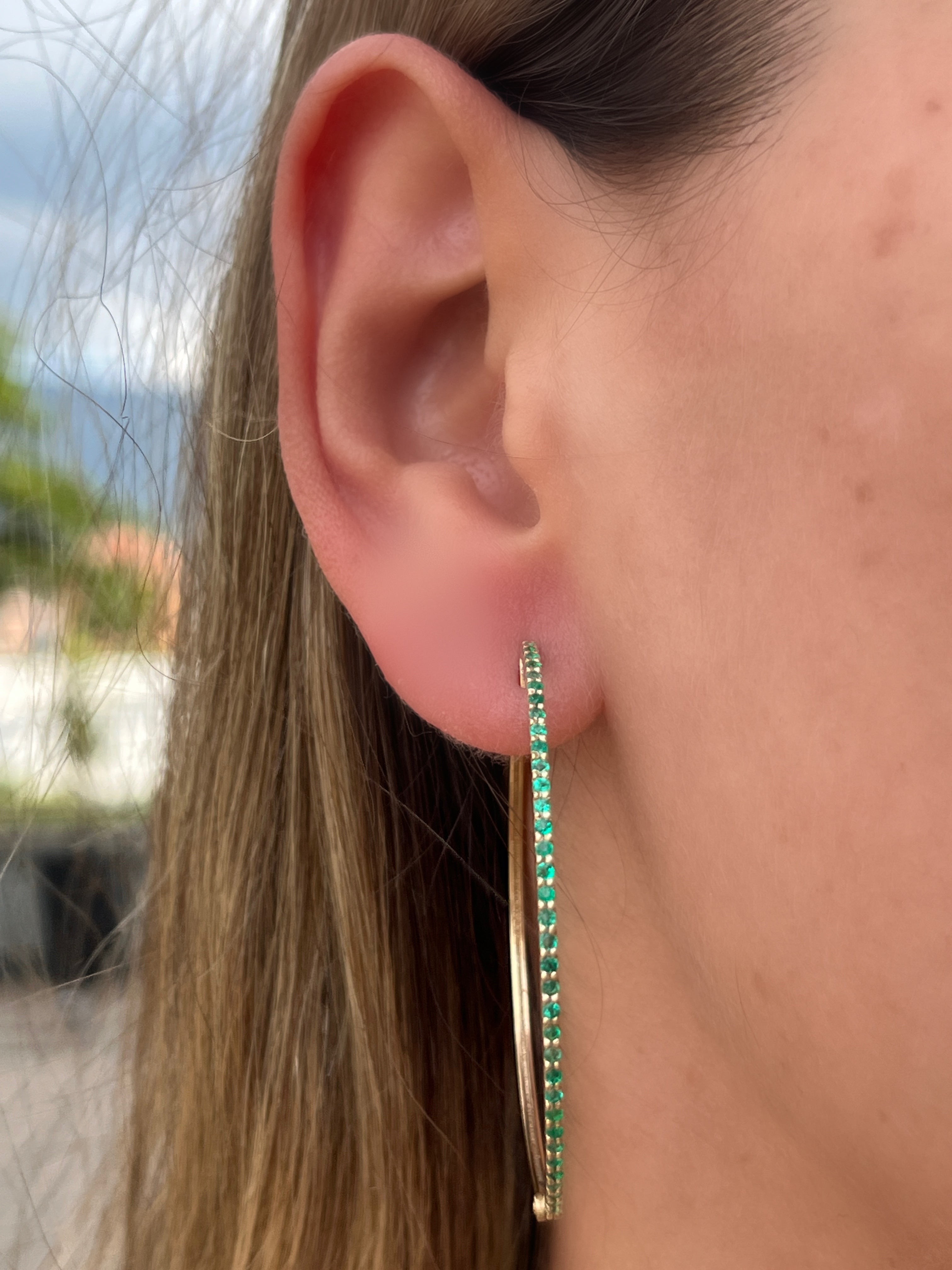 Hula hoops Esmeraldas Candongas grandes