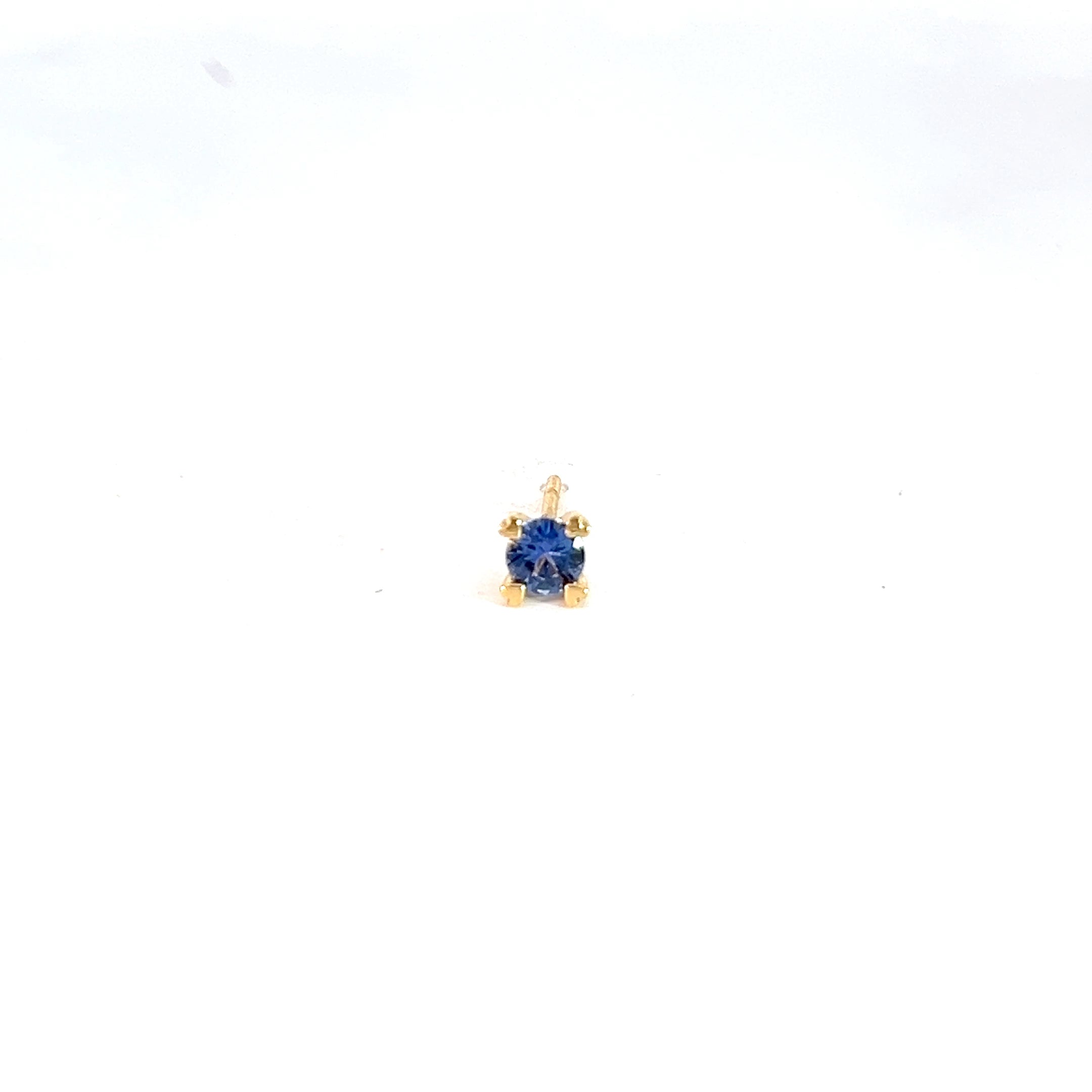 Arete love 4 mm oro amarillo