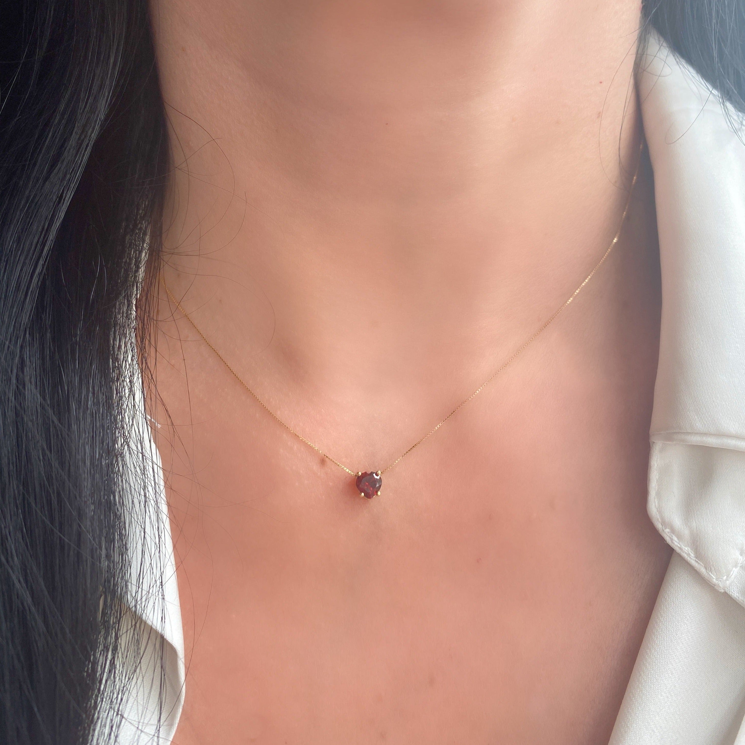 Collar Nacimiento en Corazón 5 mm