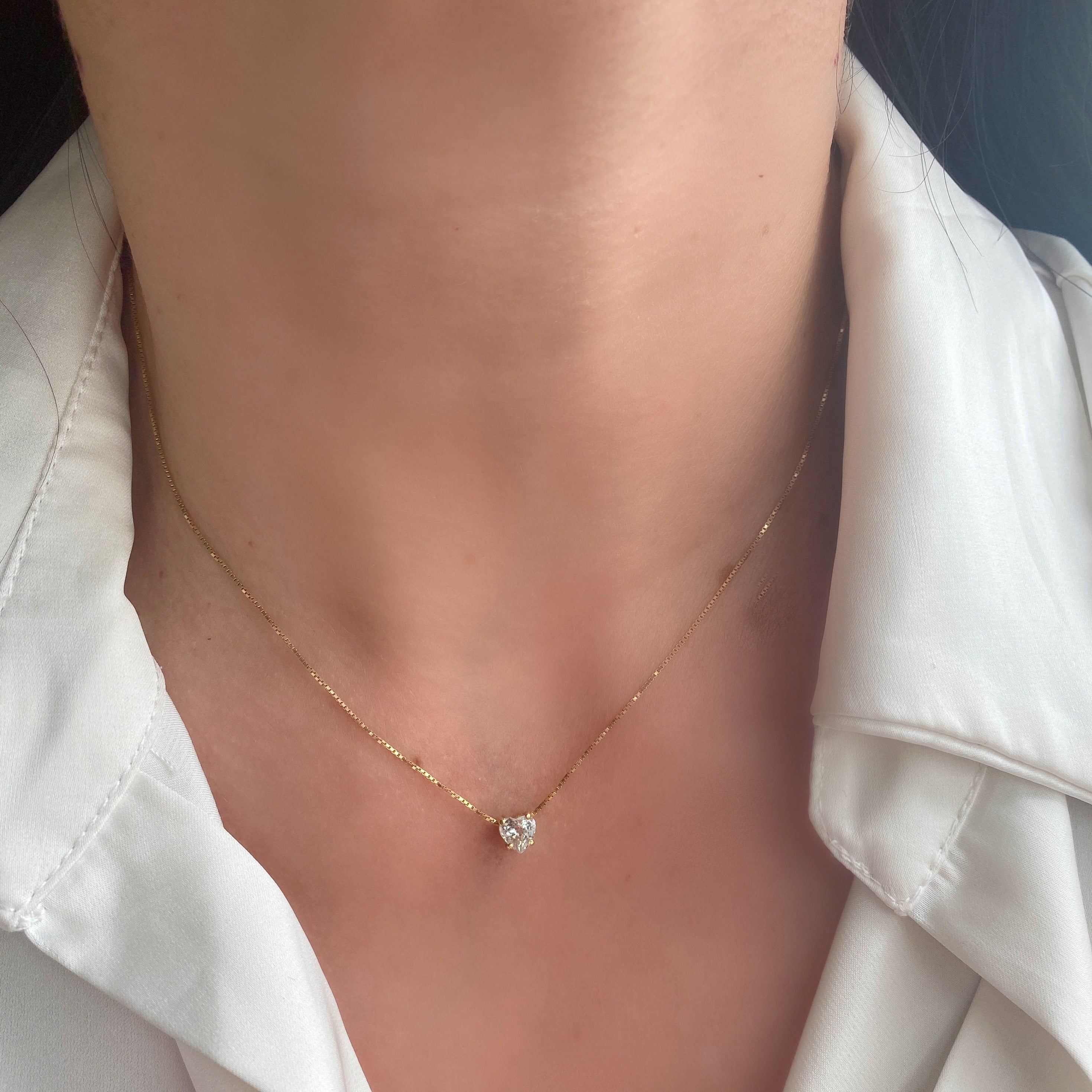 Collar Nacimiento en Corazón 5 mm