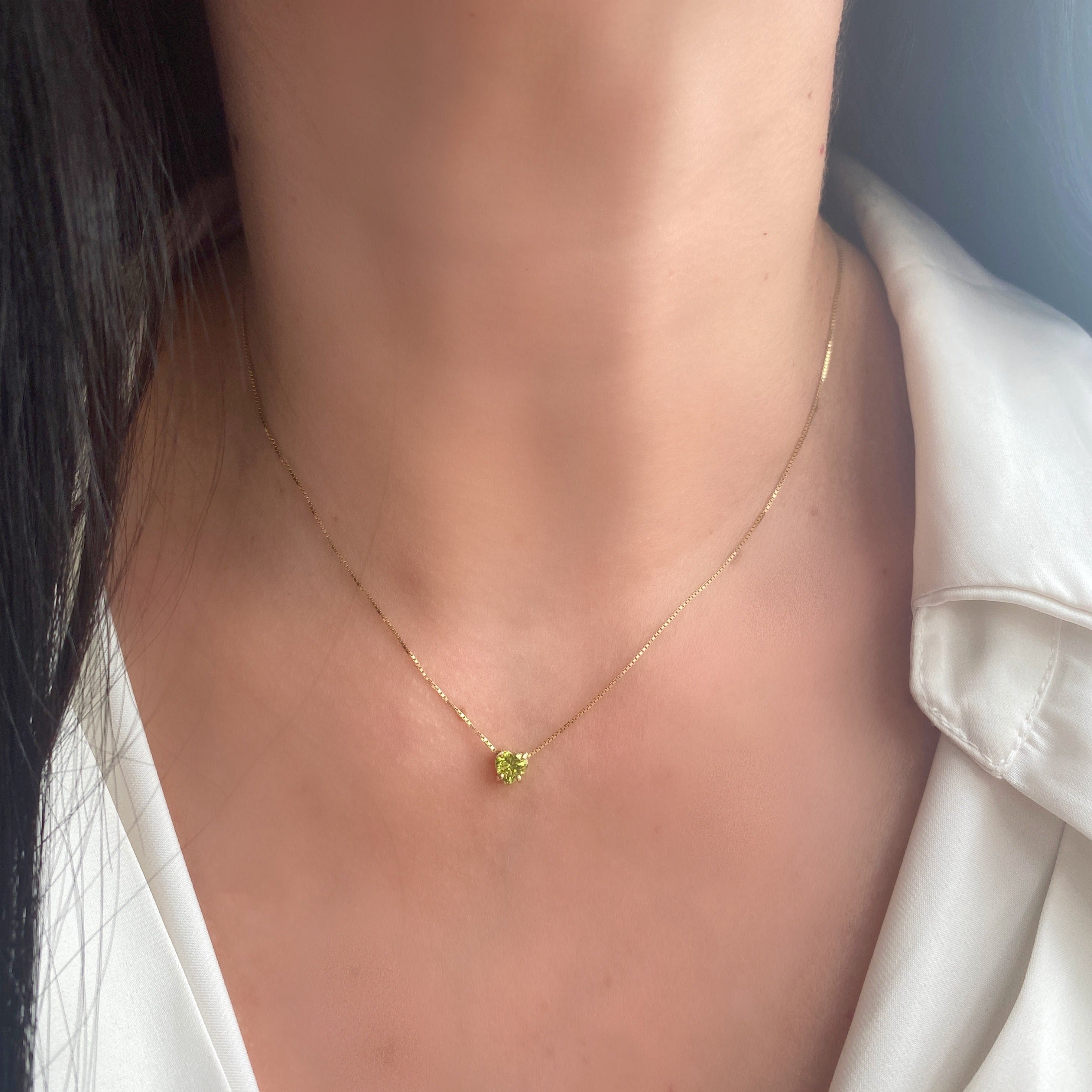 Collar Nacimiento en Corazón 5 mm