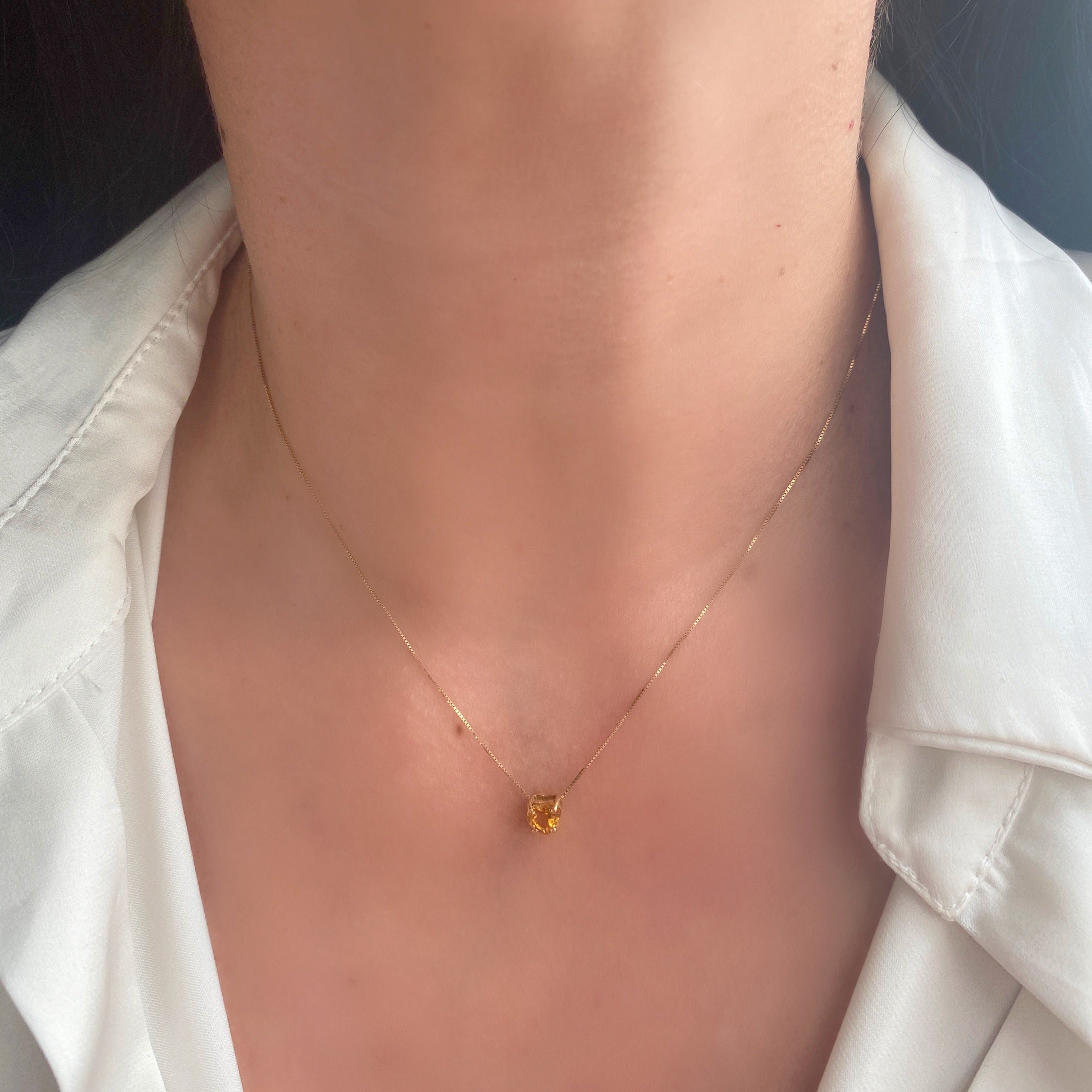 Collar Nacimiento en Corazón 5 mm