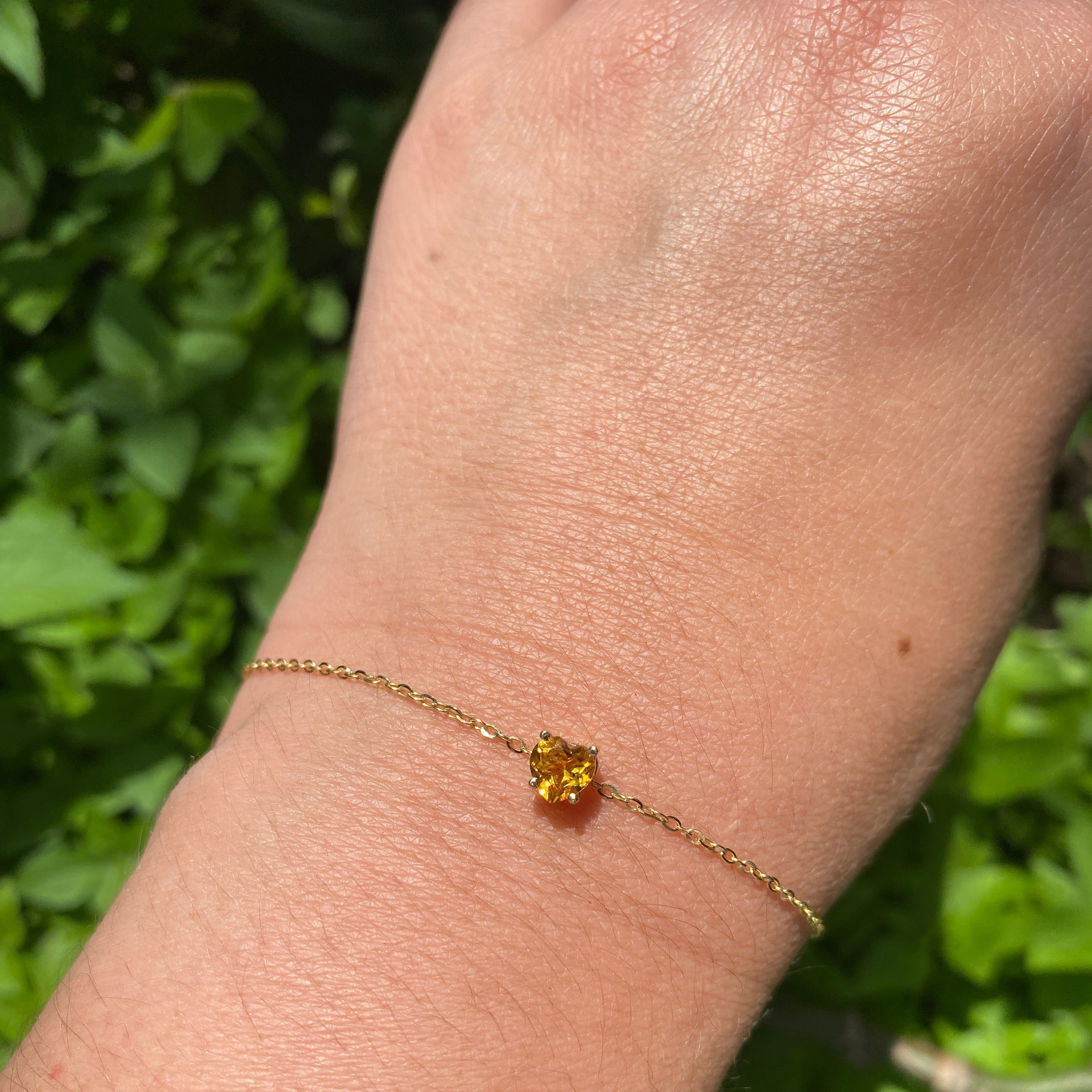 Pulsera Nacimiento en Corazón