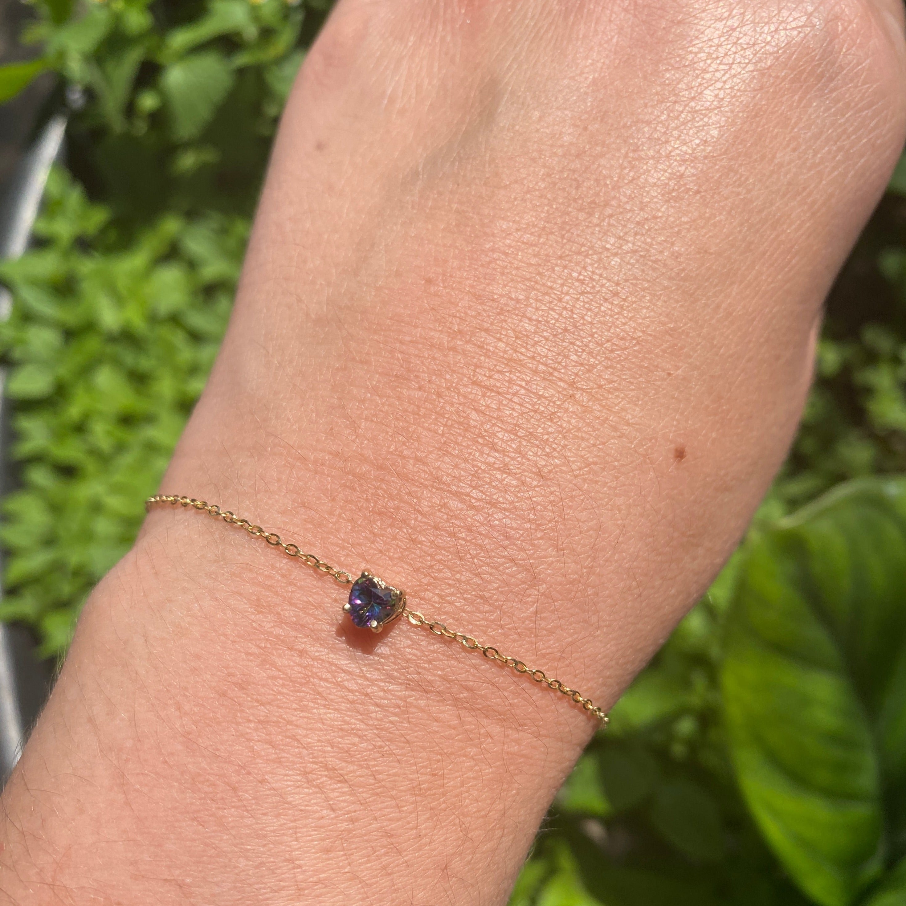 Pulsera Nacimiento en Corazón