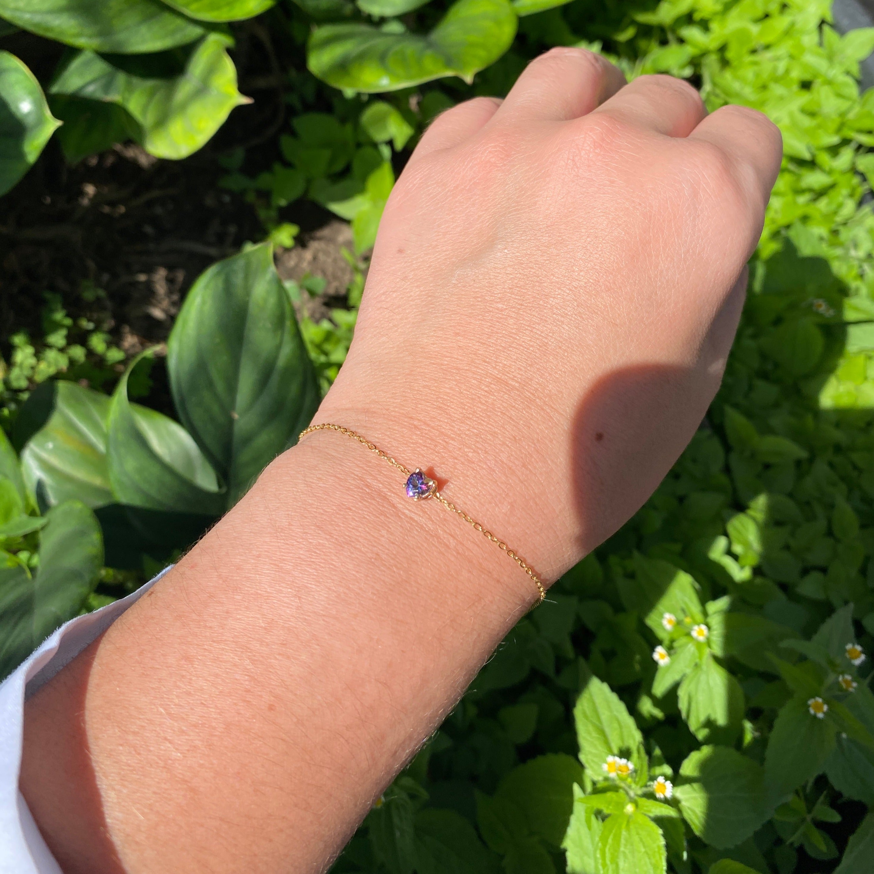 Pulsera Nacimiento en Corazón