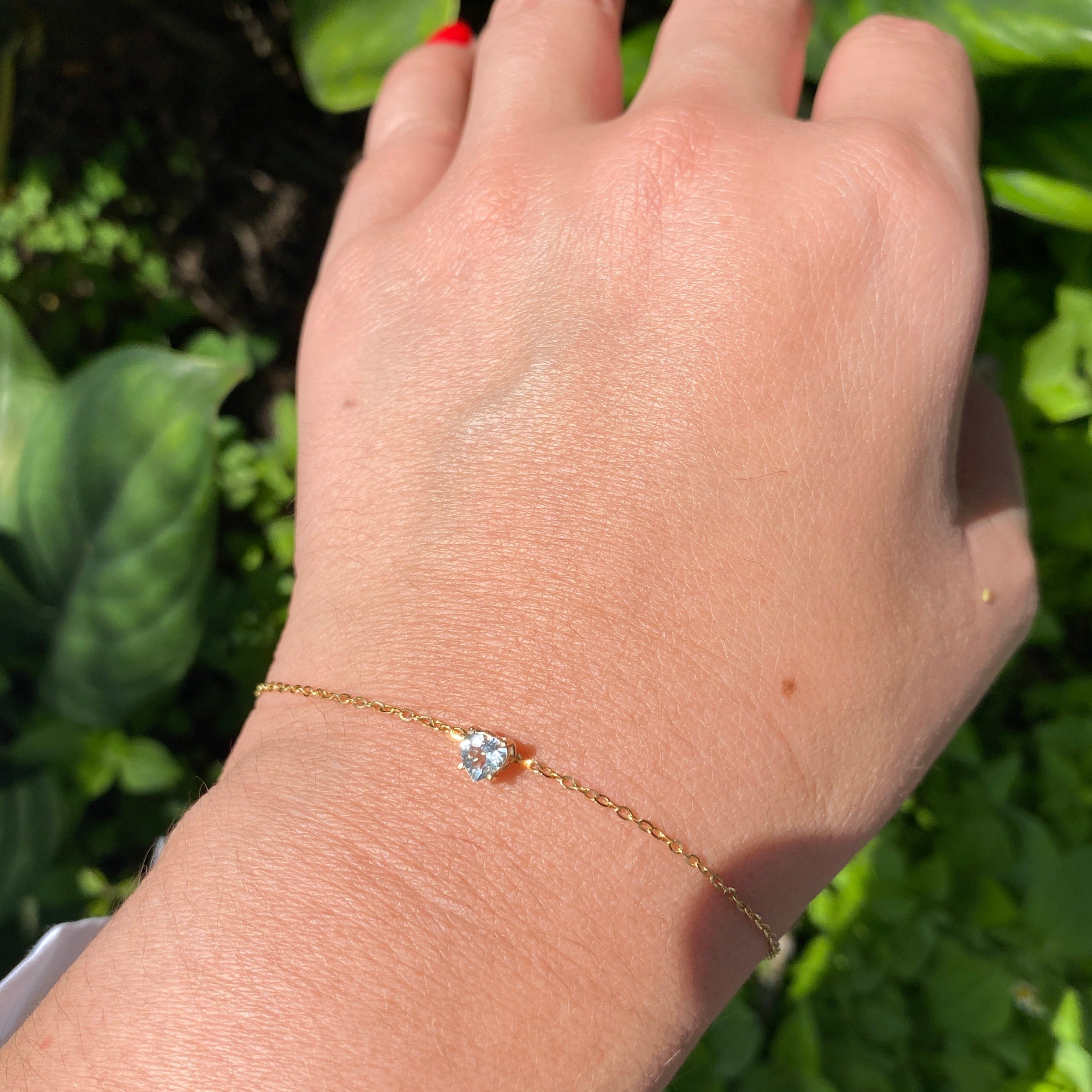 Pulsera Nacimiento en Corazón