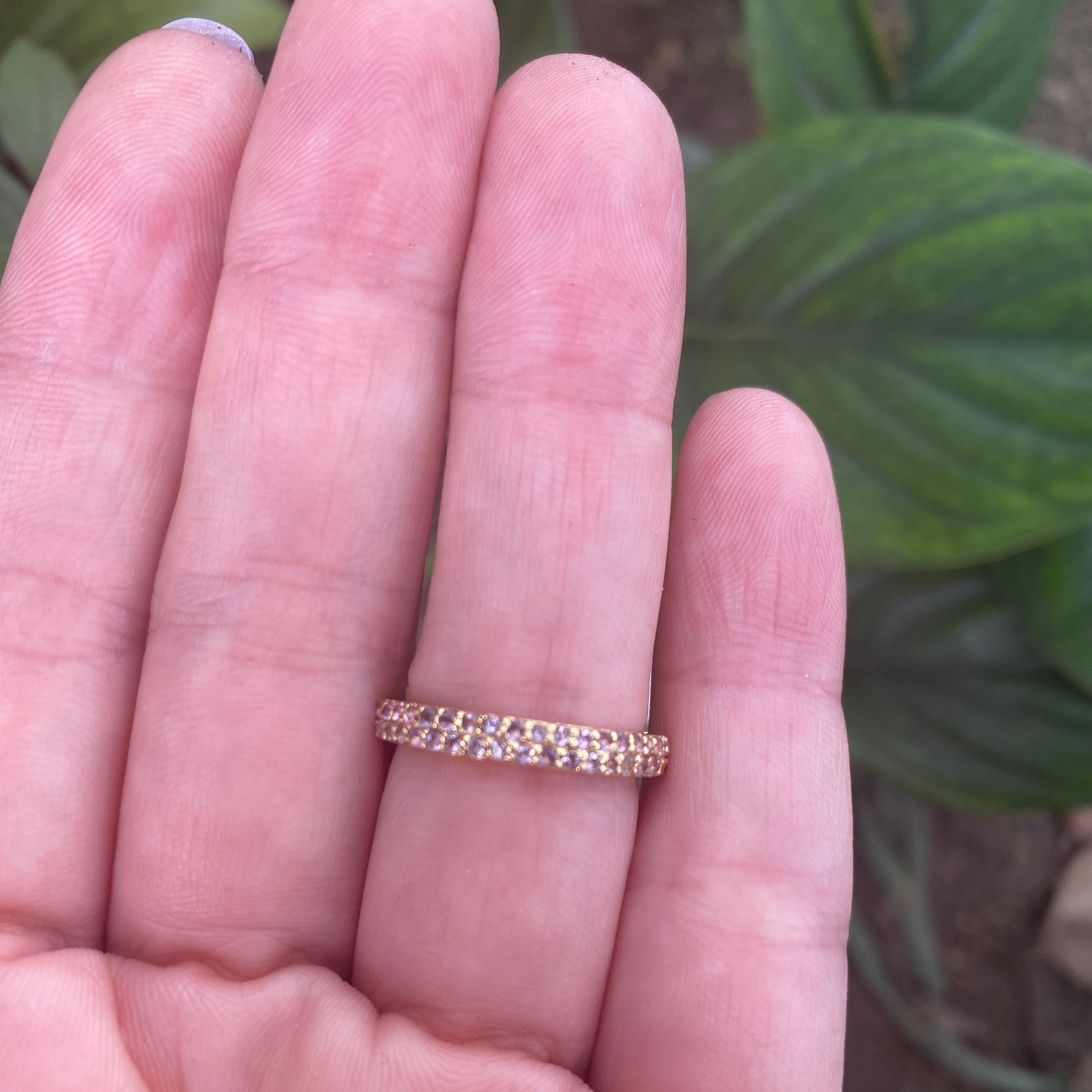 Anillo Amelia oro Amarillo 18k