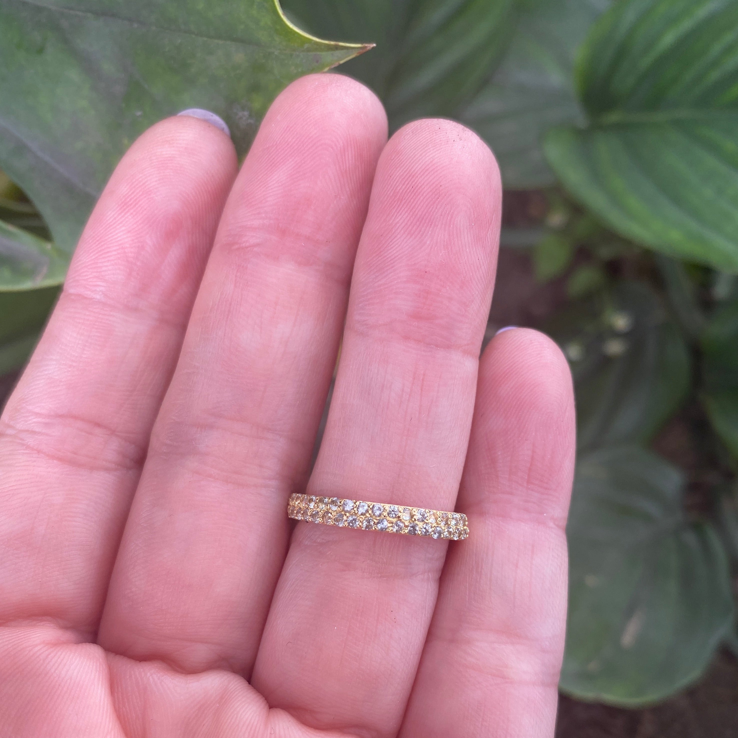 Anillo Amelia oro Amarillo 18k