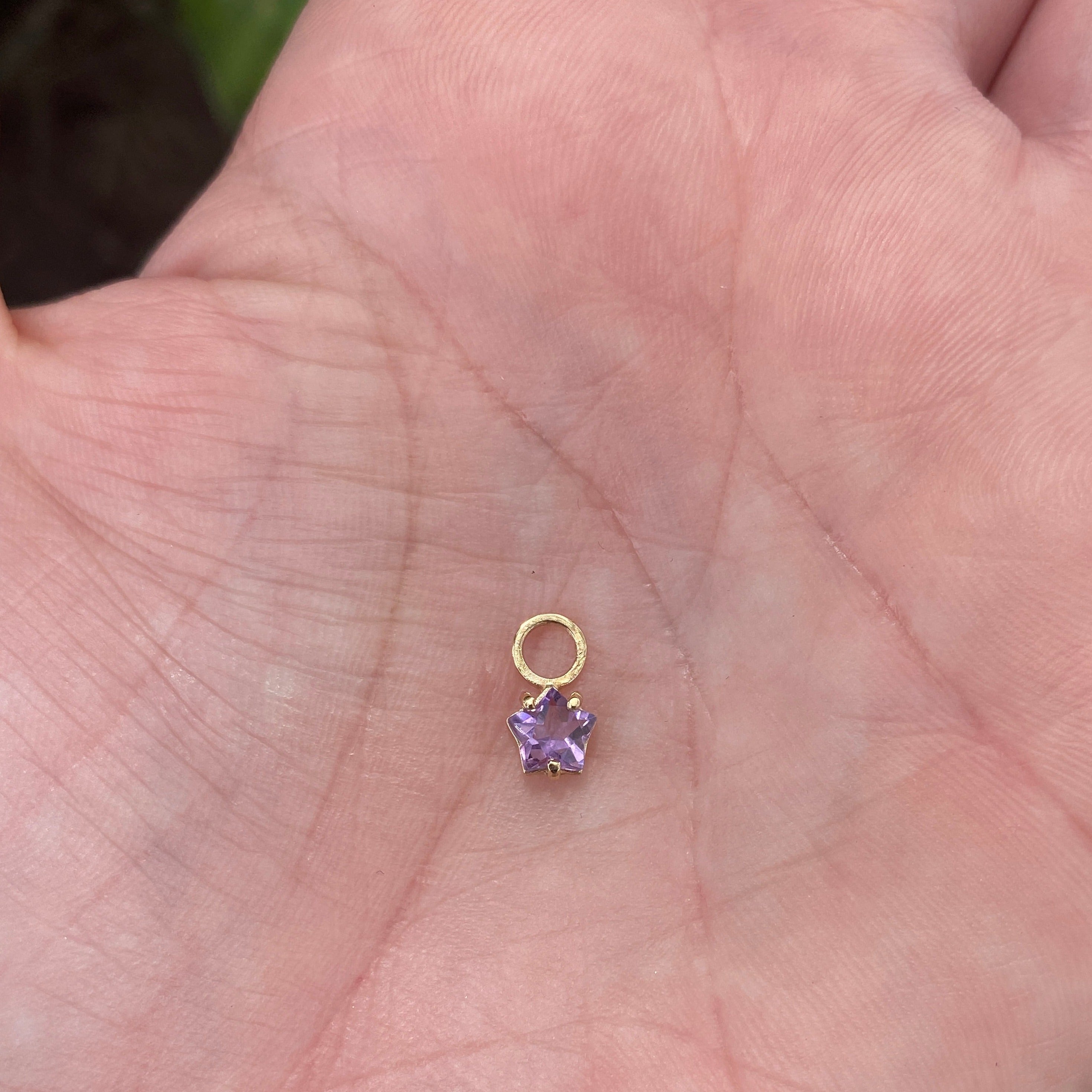 Dije para minihoop en estrella