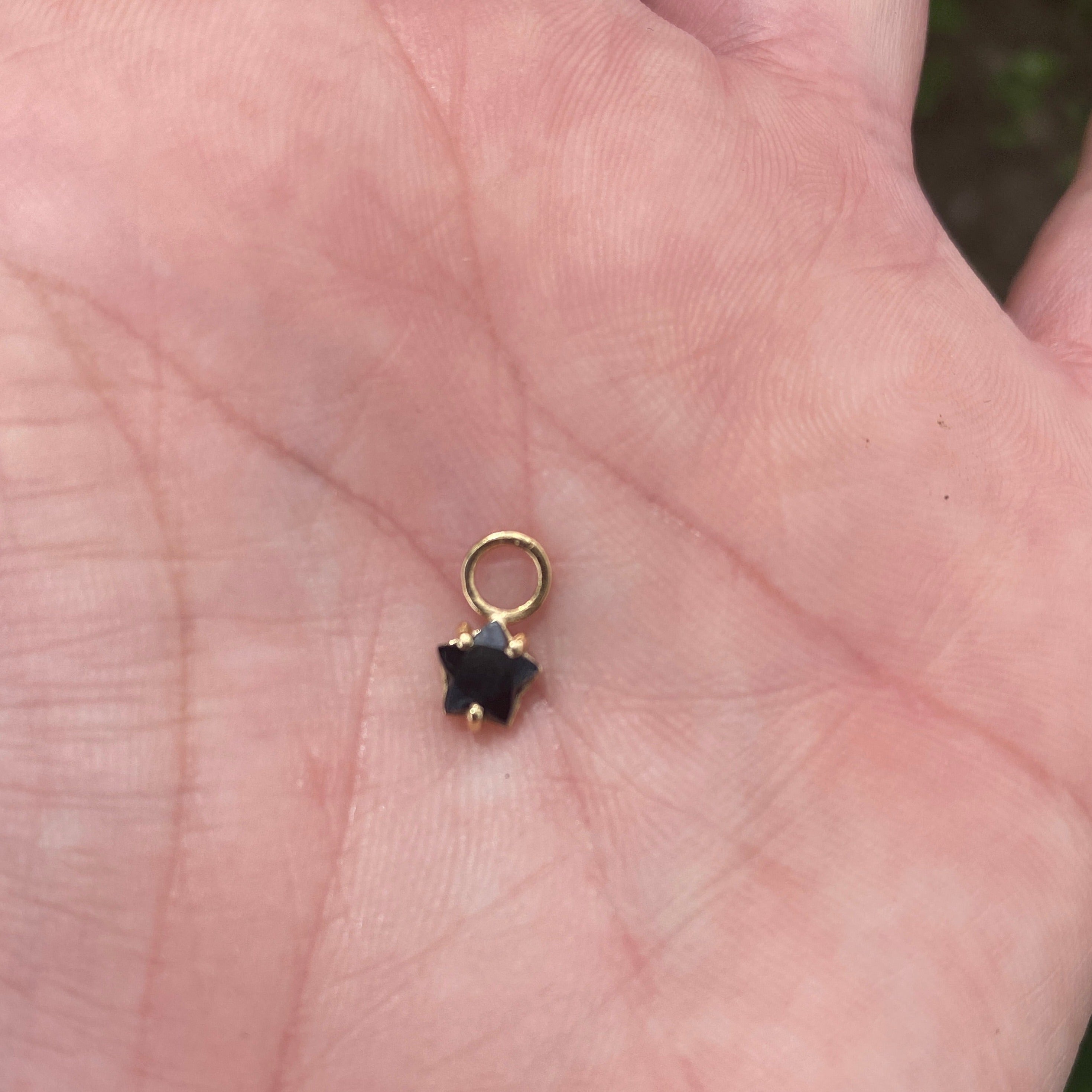 Dije para minihoop en estrella