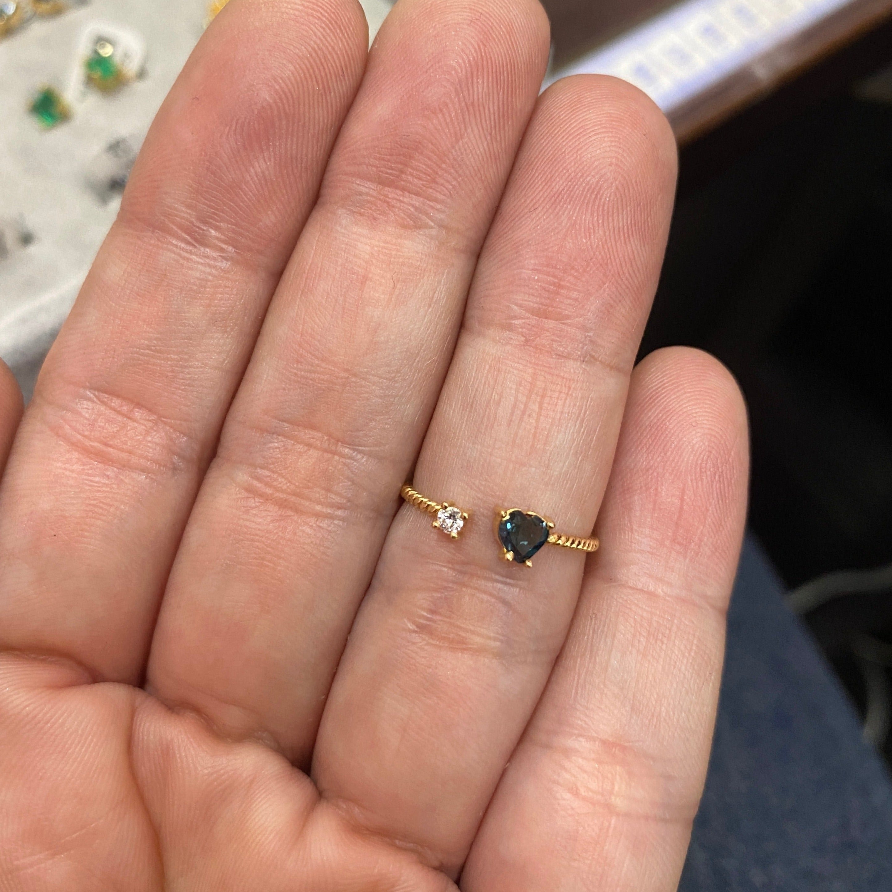 Anillo toi et moi Nacimiento