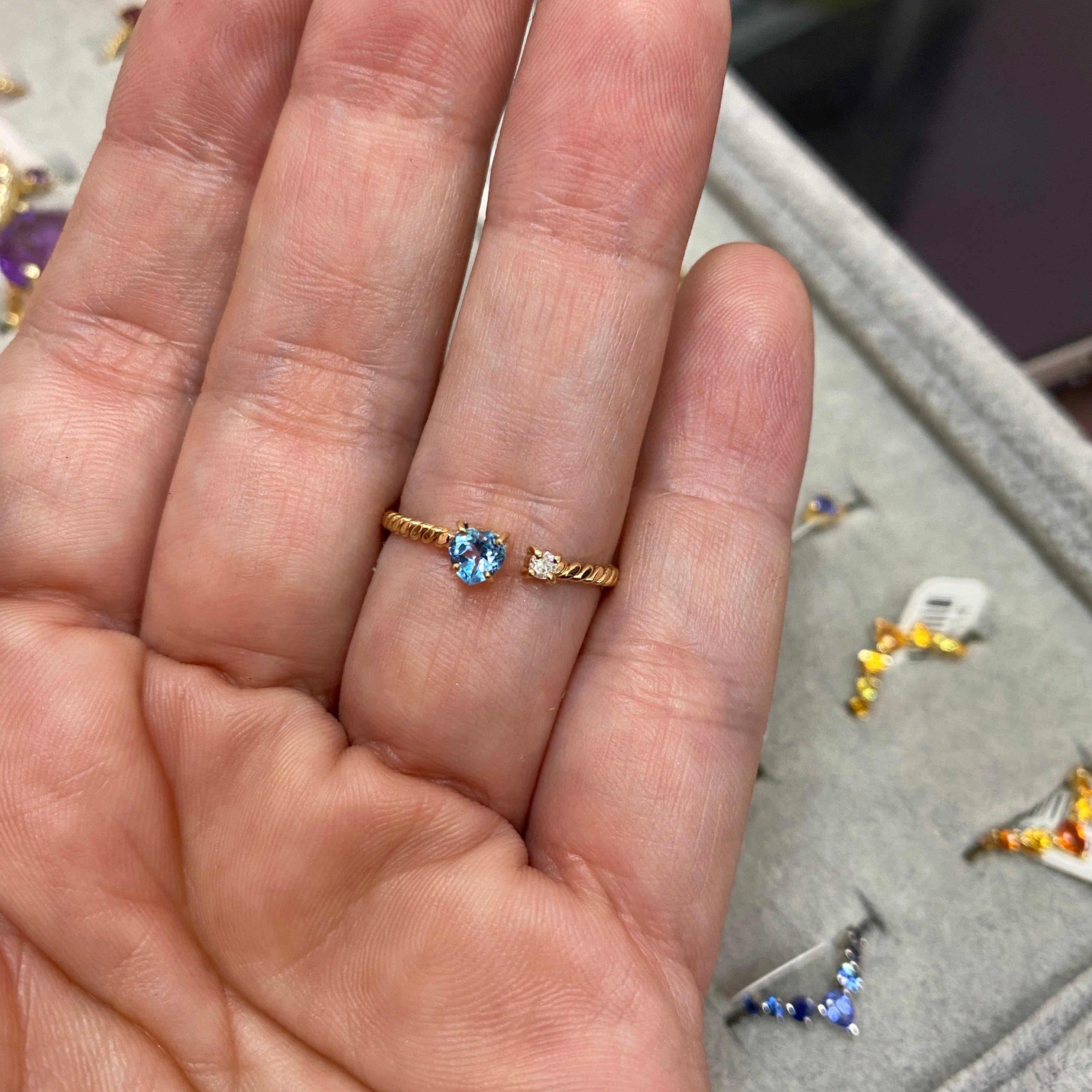 Anillo toi et moi Nacimiento