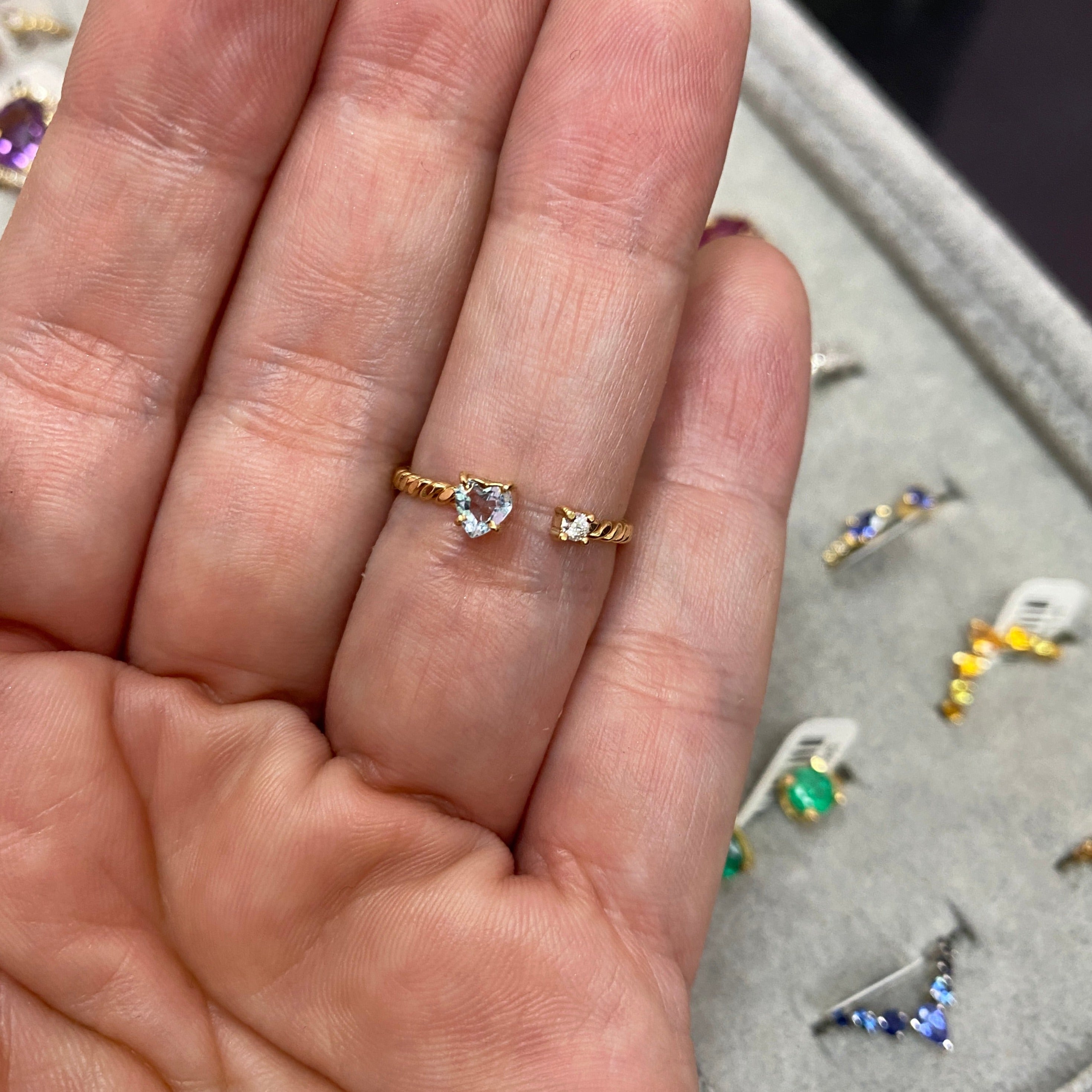 Anillo toi et moi Nacimiento