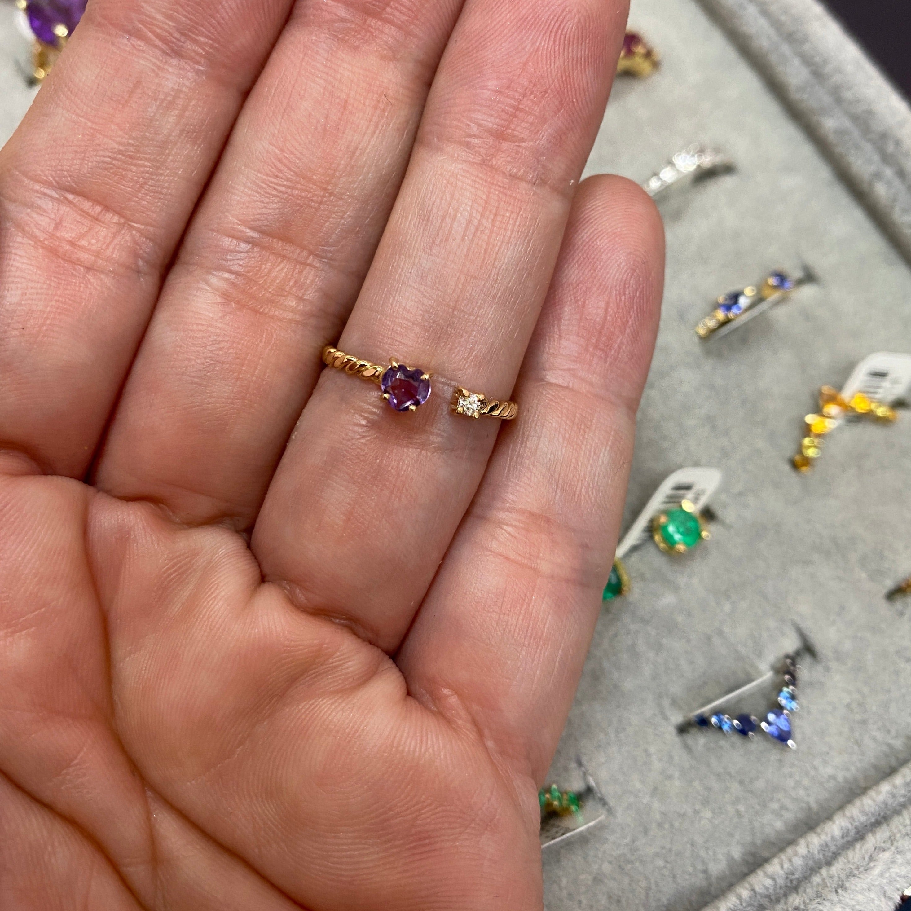 Anillo toi et moi Nacimiento