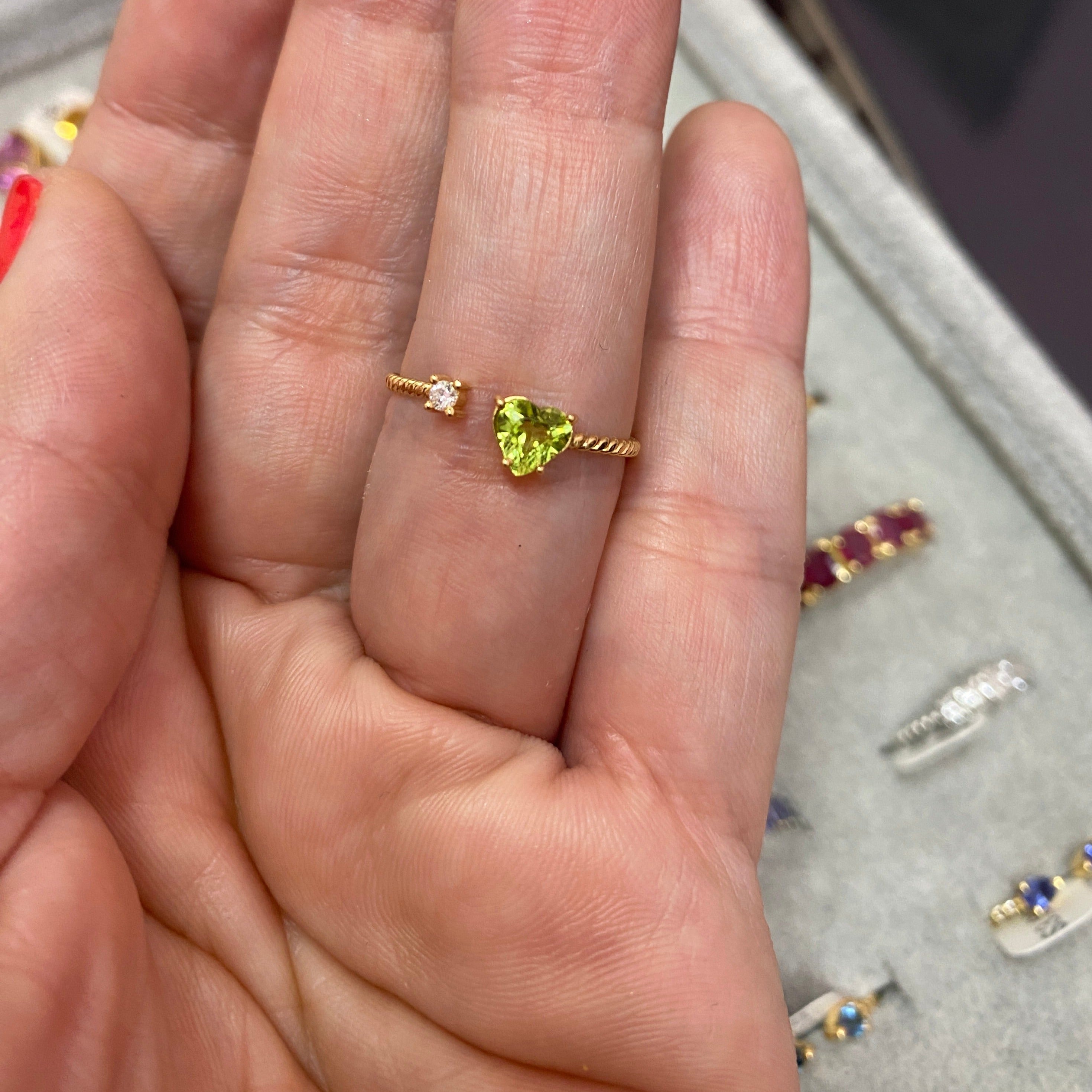 Anillo toi et moi Nacimiento