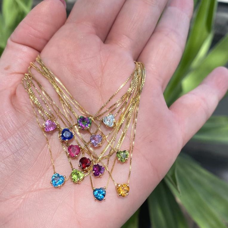 Collar Nacimiento en Corazón 5 mm