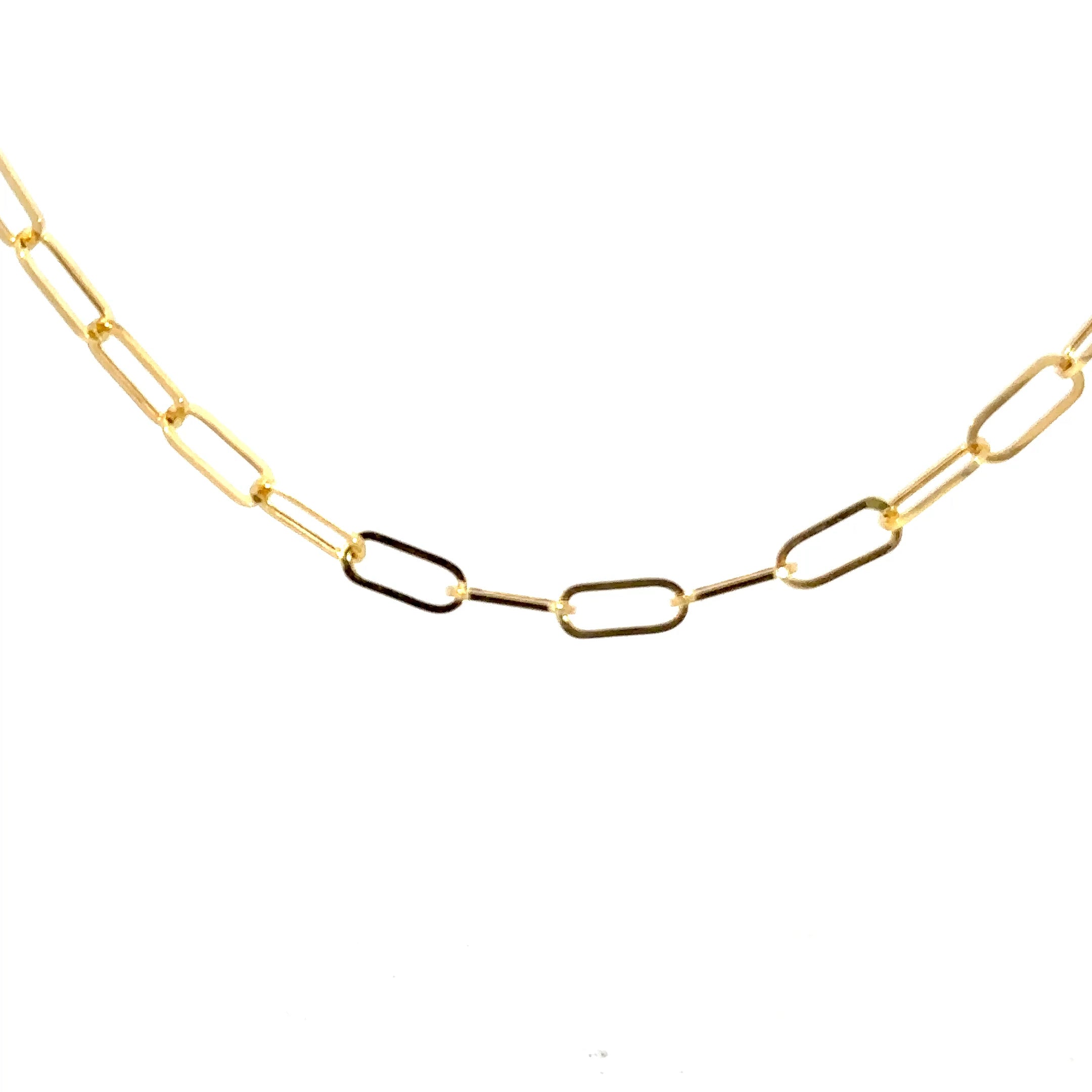 Cadena Paperclip Mediana