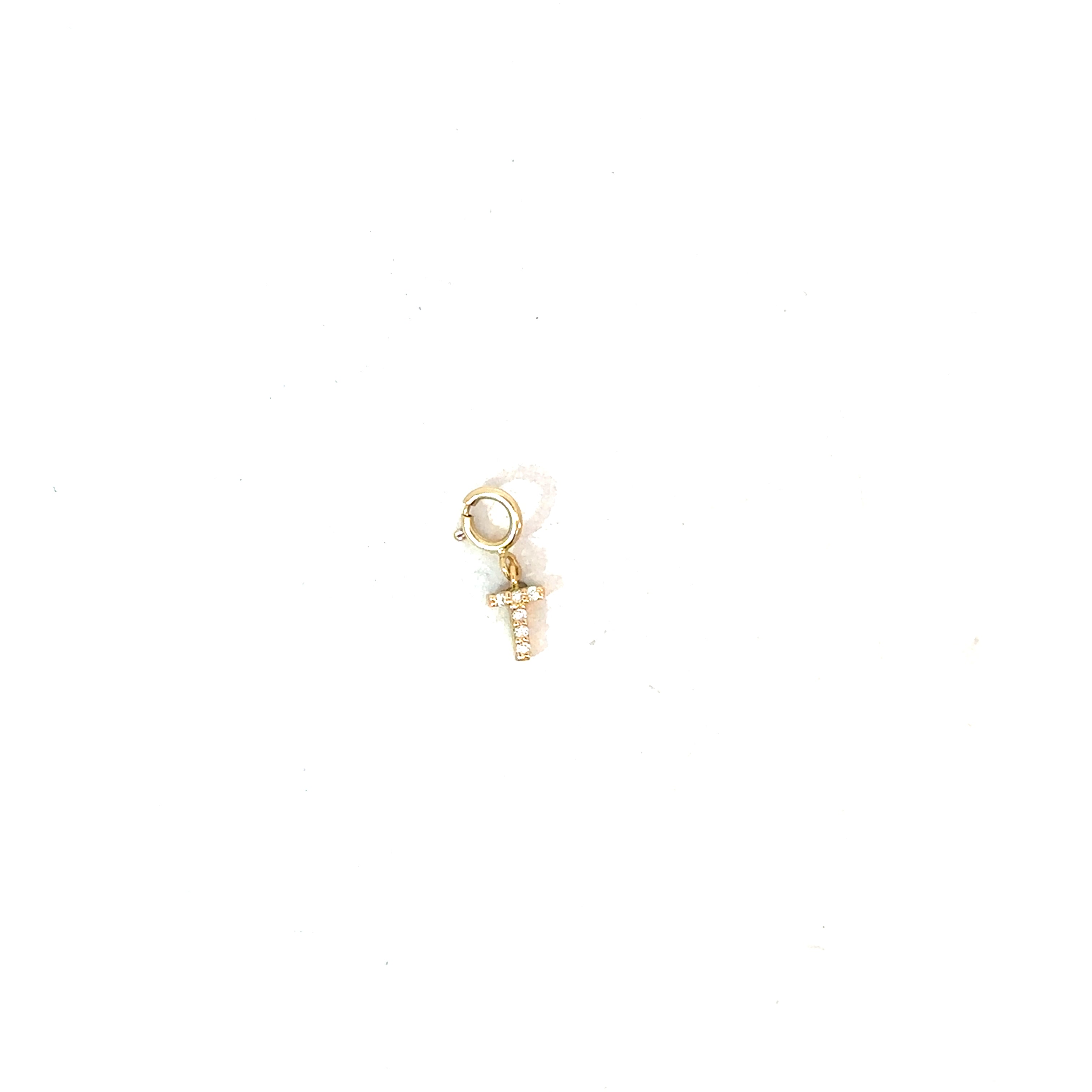 Dije broche Inicial Diamantes