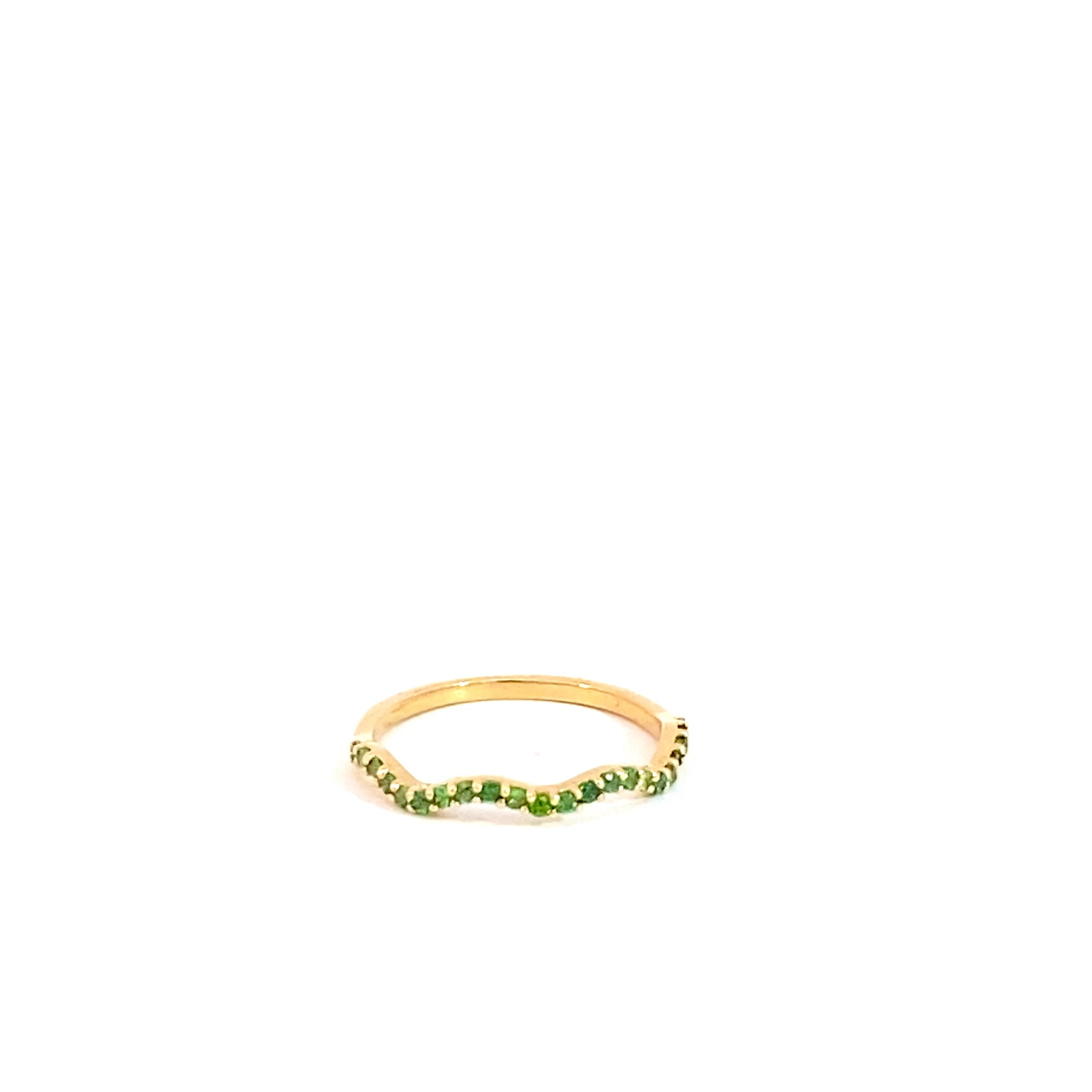 Anillo órbita- Oro Amarillo